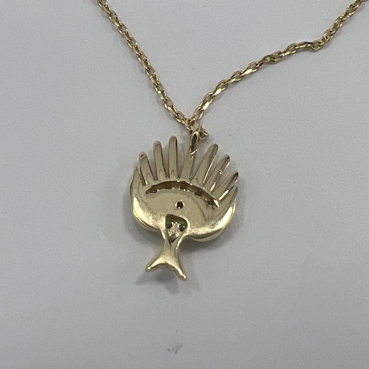 Other New 14K Solid Gold Italian Necklace Elegant 1.7g Size ONE SIZE - 7 Thumbnail