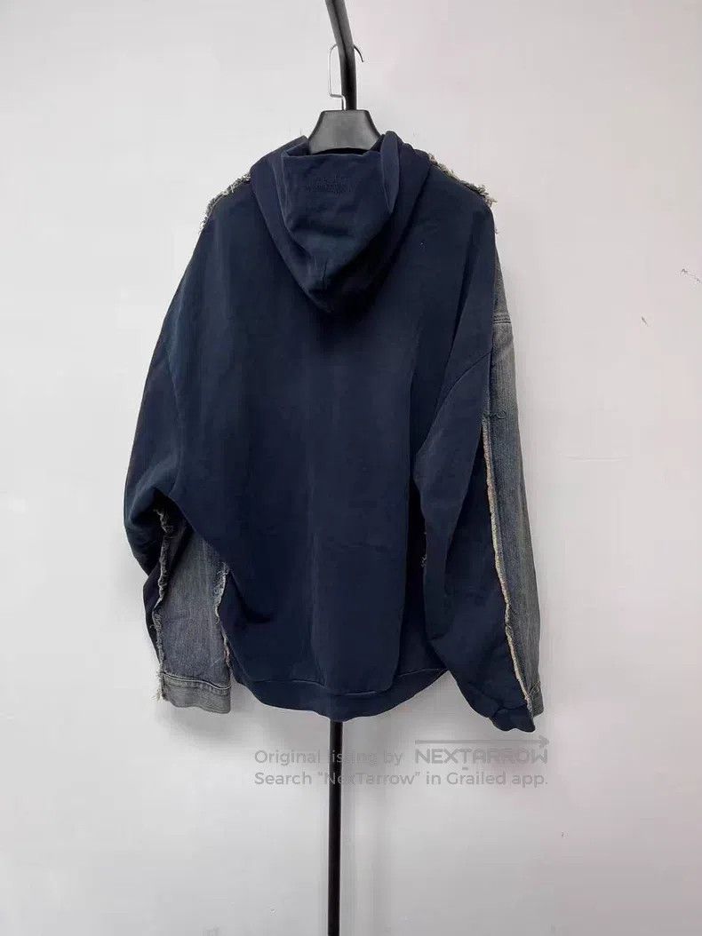 Balenciaga Balenciaga Solid Color Single Breasted Hooded Relaxed Fit Size US L / EU 52-54 / 3 - 1 Thumbnail
