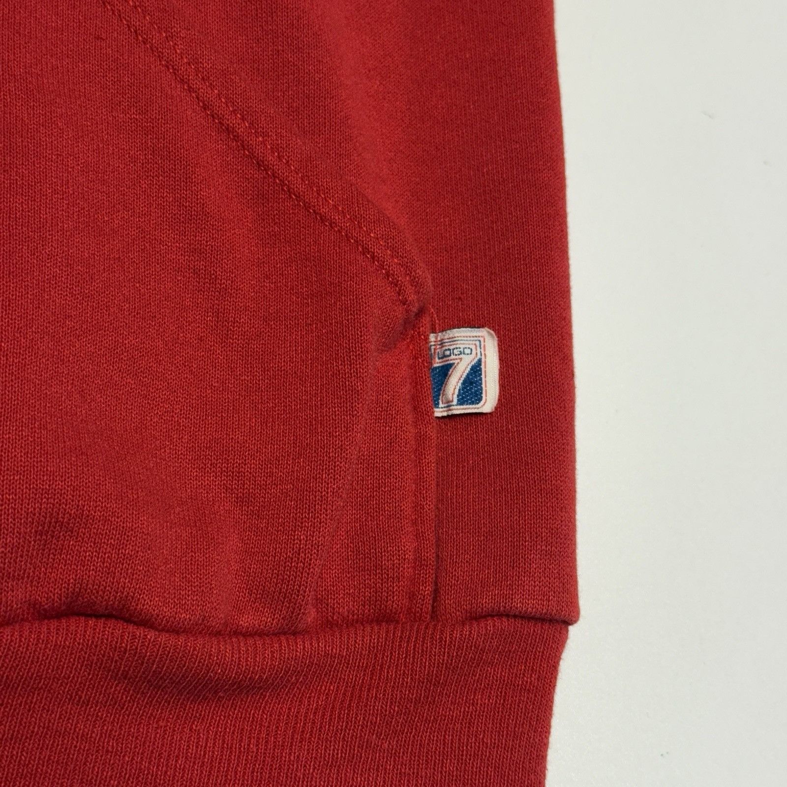 Logo 7 × NFL × Vintage Vintage 90s San Francisco 49ers Hoodie Sweatshirt Mens M Red Size US M / EU 48-50 / 2 - 5 Thumbnail