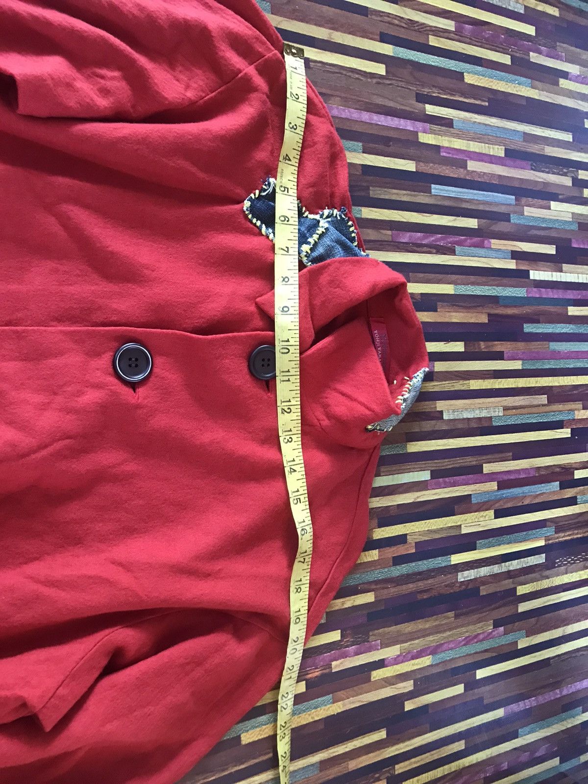 Yohji Yamamoto 🔥🔥🔥VTG YOHJI YAMAMOTO WOOL PACTCH HOMEMADE Size US L / EU 52-54 / 3 - 24 Thumbnail