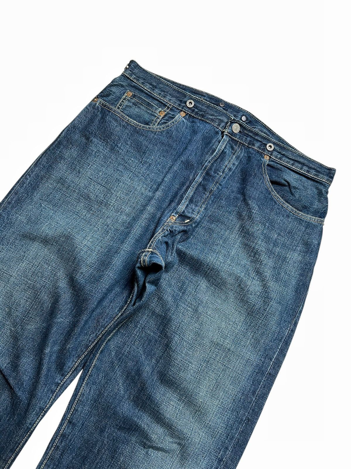 Japanese Brand × Vintage Japanese Brand Repro Denim Pants Lot 1886 Selvedge Pants Size US 34 / EU 50 - 3 Thumbnail