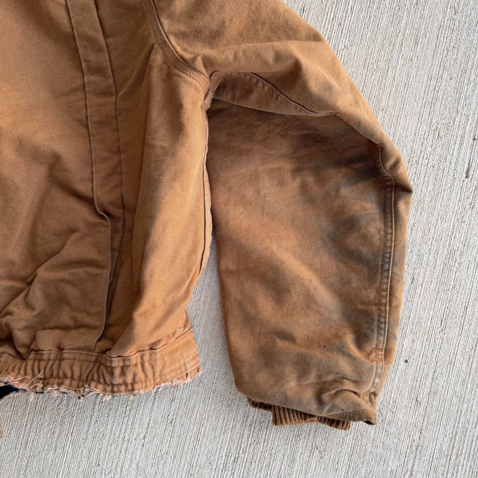 Carhartt × Vintage Carhartt brown cropped Detroit style work wear jacket Size US XL / EU 56 / 4 - 8 Thumbnail