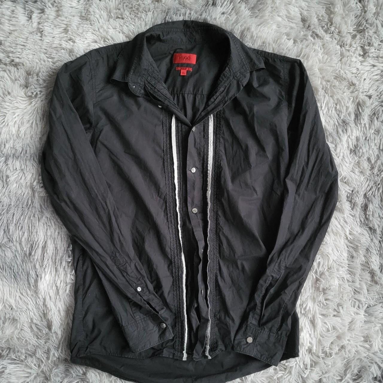 Hugo Hugo Boss Men's Black Shirt - Size XL Size US XL / EU 56 / 4 - 1 Thumbnail