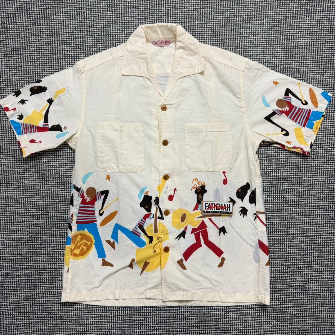 Mister Freedom Mister Freedom - ROCK 'N' ROLL SHIRT "Rocket 88 Ivory Size US S / EU 44-46 / 1 - 1 Thumbnail
