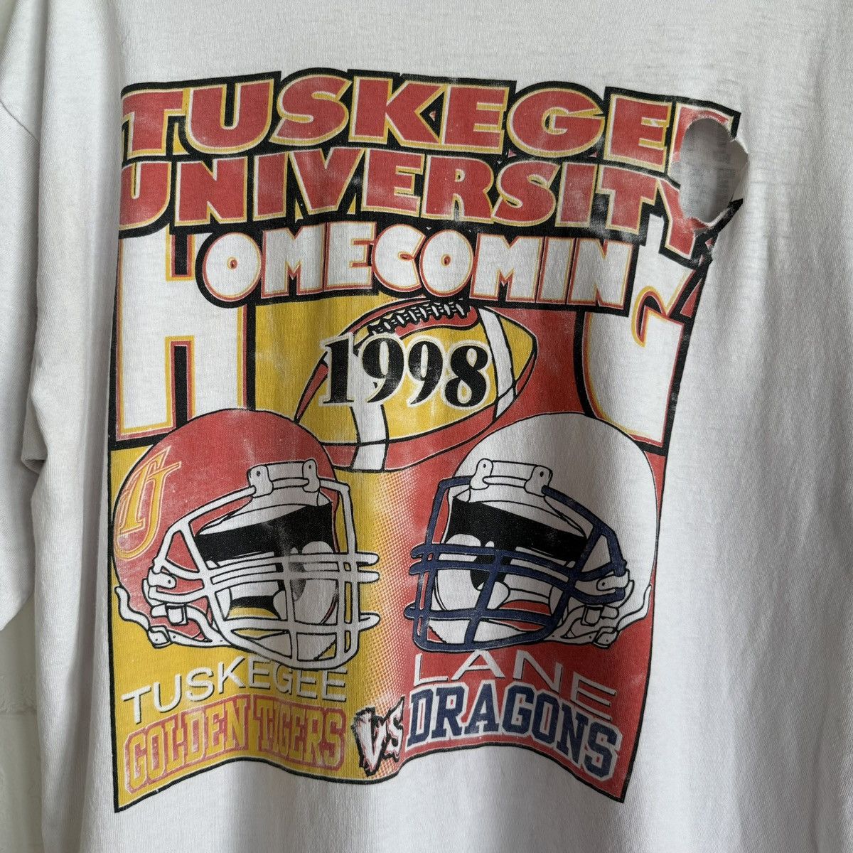 Vintage Vintage 98’ Tuskegee University Homecoming Tee Size US XL / EU 56 / 4 - 3 Thumbnail