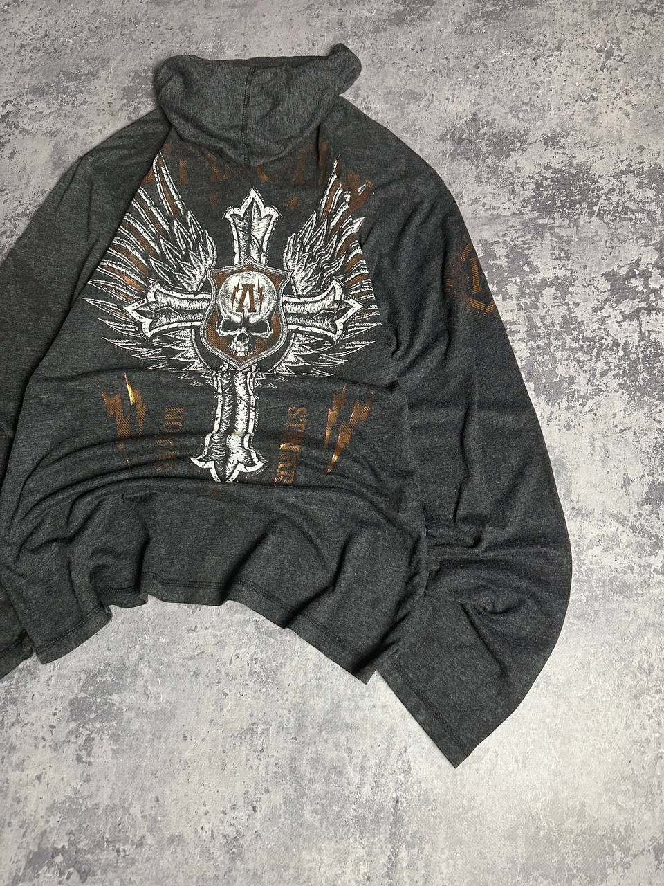 Affliction Crazy rare cyber y2k affliction longsleeve shirt Size US M / EU 48-50 / 2 - 5 Thumbnail