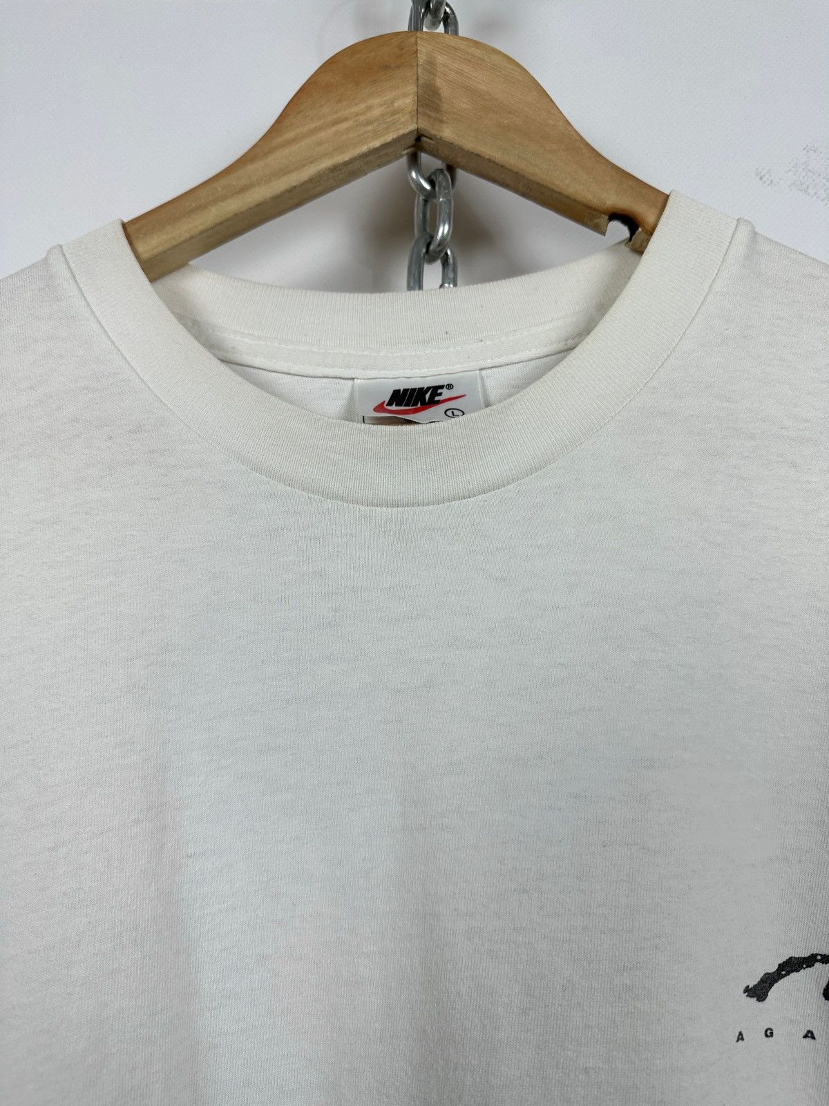 Nike 90s Vintage Nike Andre Agassi Graphic T Shirt Size US XL / EU 56 / 4 - 8 Thumbnail
