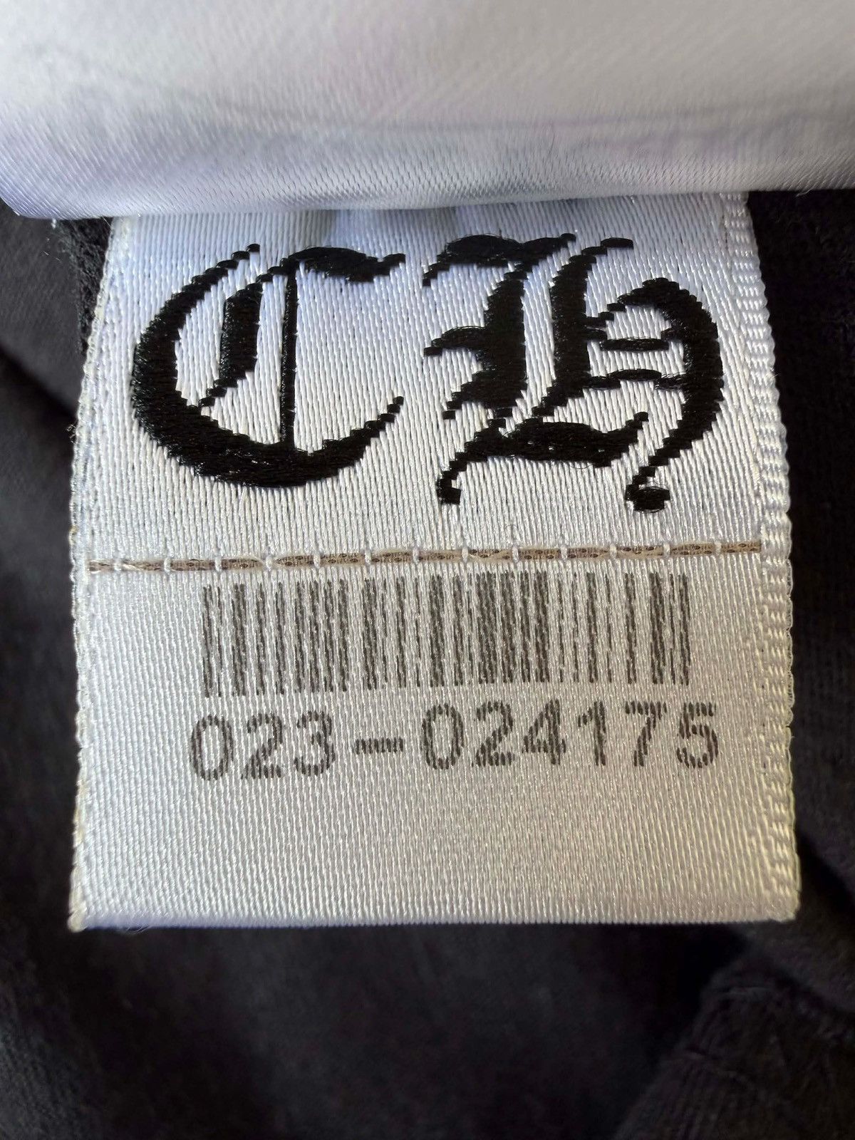 Chrome Hearts Chrome Hearts Black U.S.A. Script Logo Pocket Tee Size US S / EU 44-46 / 1 - 9 Thumbnail