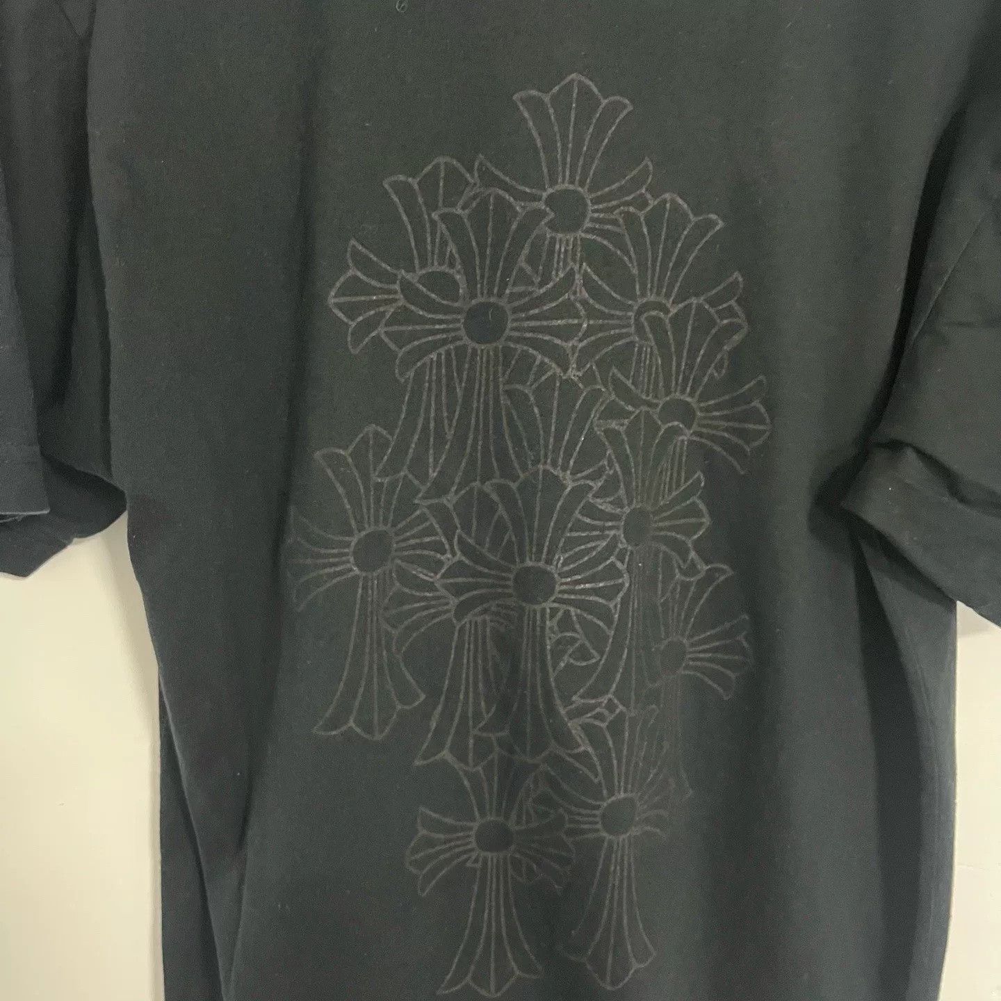 Chrome Hearts Chrome Hearts Black Cross Print T-Shirt Size US M / EU 48-50 / 2 - 3 Thumbnail