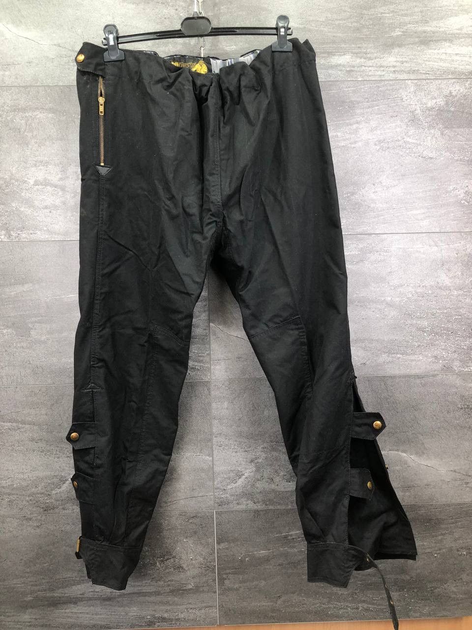 Belstaff Vintage Belstaff Mens Trialmaster Waxed Trousers Biker Pants Size US 40 / EU 56 - 2 Thumbnail