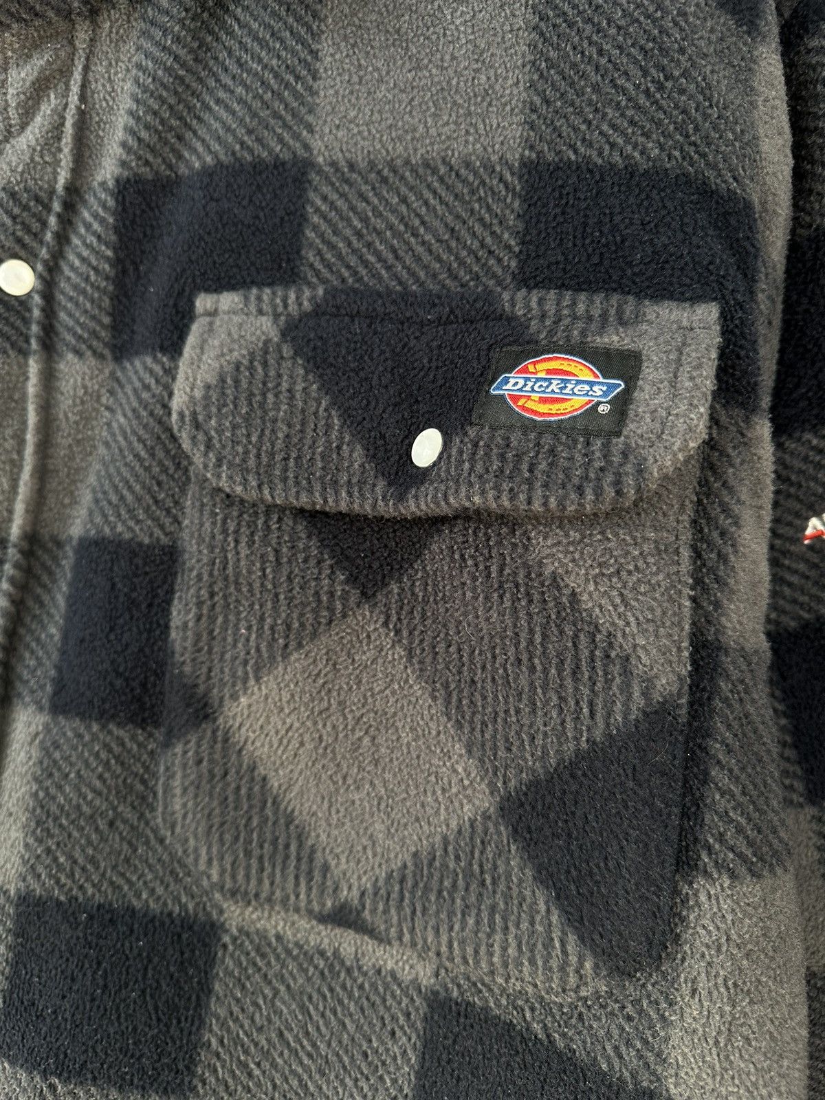 Dickies Vintage DICKIES Fleece Check Plaid Warm Jacket Size US XXL / EU 58 / 5 - 5 Thumbnail