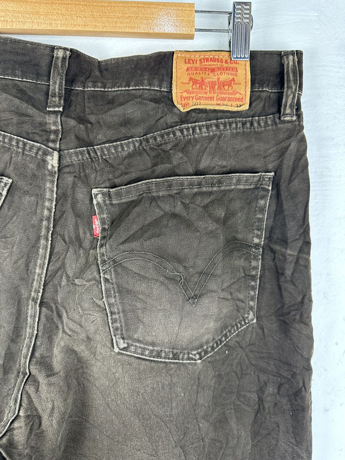 Japanese Brand Levis Dark Brown Vintage Japanese Branded #B001 Size US 34 / EU 50 - 11 Thumbnail