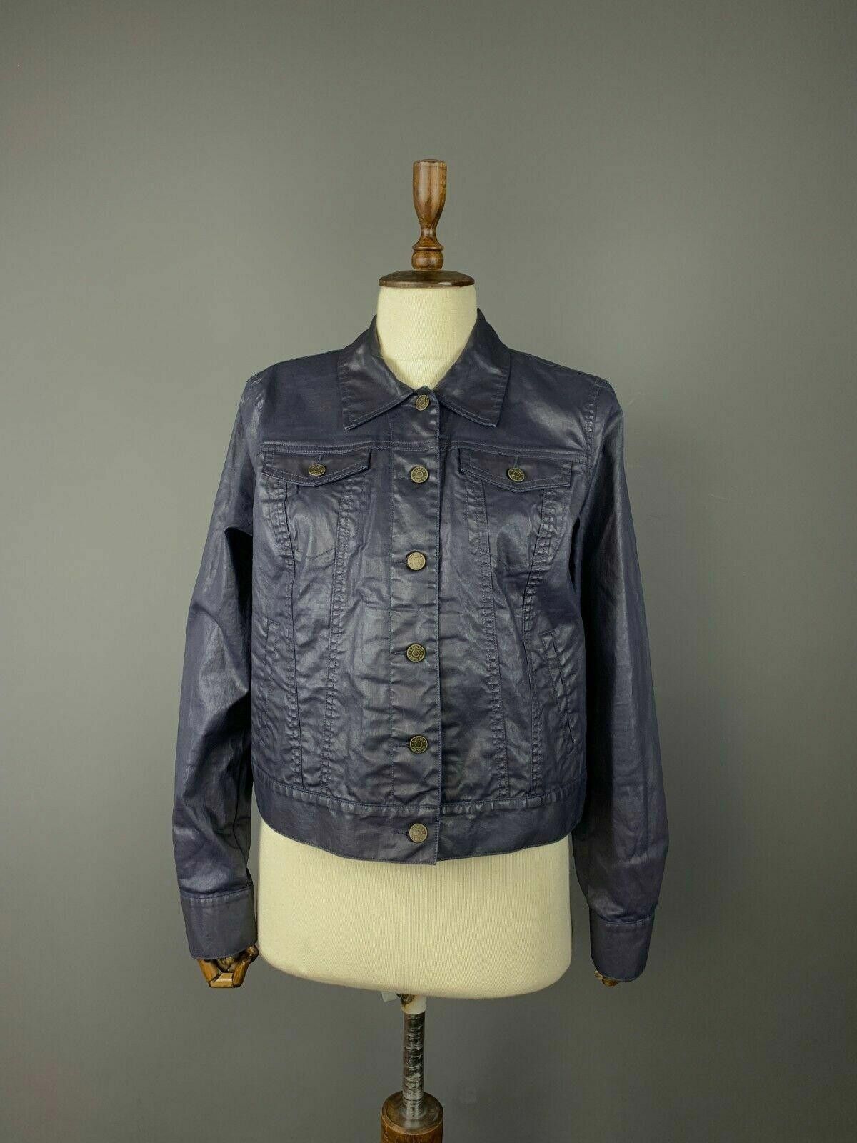 Polo Ralph Lauren Ladies Lauren Jeans Co Ralph Lauren Collared Jacket Size L Size L / US 10 / IT 46 - 1 Thumbnail