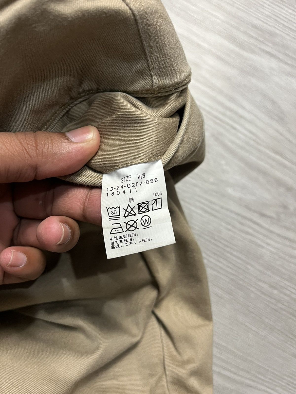 Buzz Rickson's × Japanese Brand × Toyo Enterprises Buzz Rickson X Beams Boy Military Pants Size US 29 - 9 Thumbnail