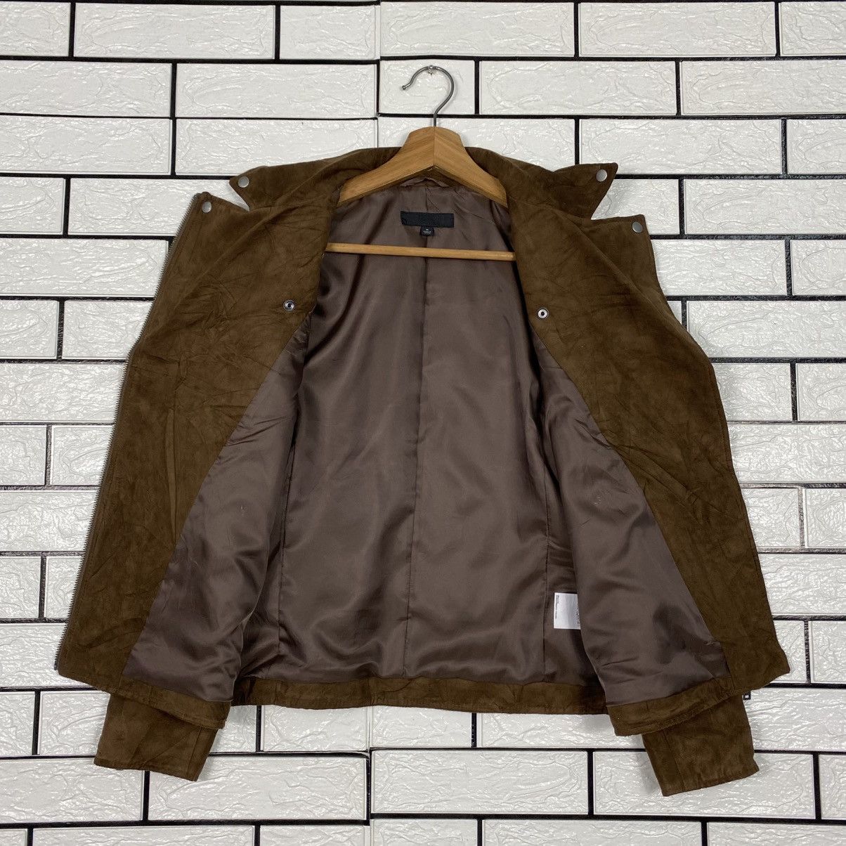Japanese Brand 📌Biker Velvet Jacket Uniqlo Issey Miyake Double Collar Size US M / EU 48-50 / 2 - 14 Thumbnail