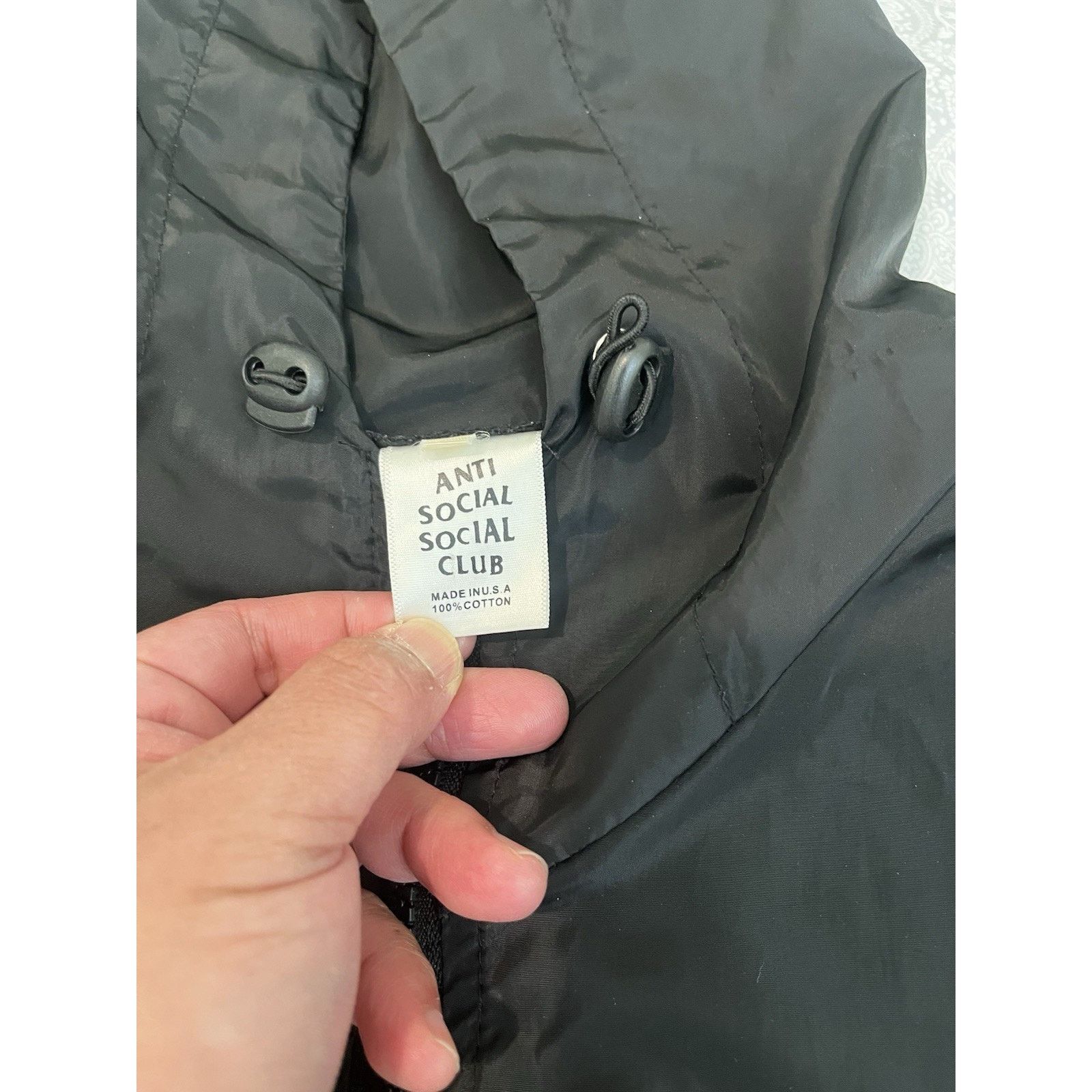 Anti Social Social Club Paranoid x Undefeated x ASSC Windbreaker Jacket Size US M / EU 48-50 / 2 - 2 Thumbnail