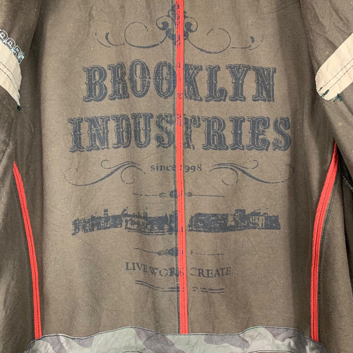 Brooklyn Industries BROOKLYN INDUSTRIES Workwear Camo Chore Jacket #2587-C117 Size US XL / EU 56 / 4 - 20 Thumbnail