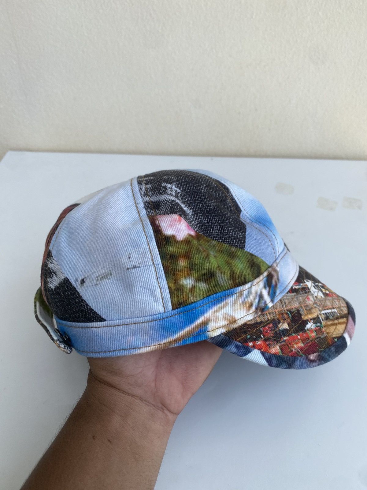 Vivienne Westwood Rare Vivienne Westwood Crazy Design All Over Print Hat Size ONE SIZE - 10 Thumbnail