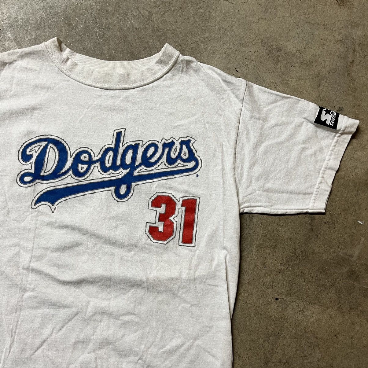 MLB × Starter × Vintage Vintage 1997 MLB Los Angeles Dodgers Piazza Starter T-Shirt Size US S / EU 44-46 / 1 - 1 Thumbnail
