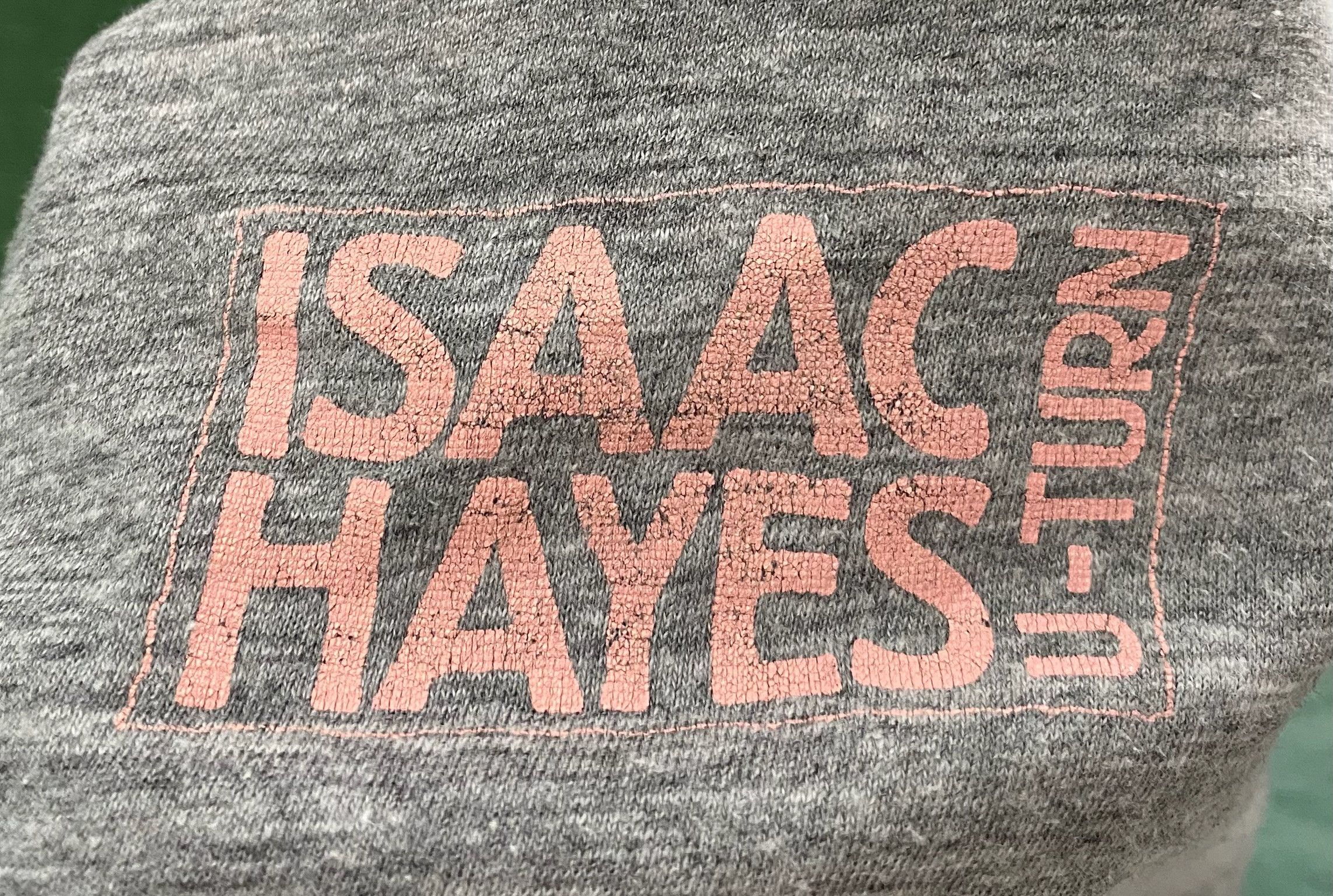 Vintage 1986 Isaac Hayes U Turn Album Single Stitch T-Shirt Medium Size M / US 6-8 / IT 42-44 - 2 Thumbnail
