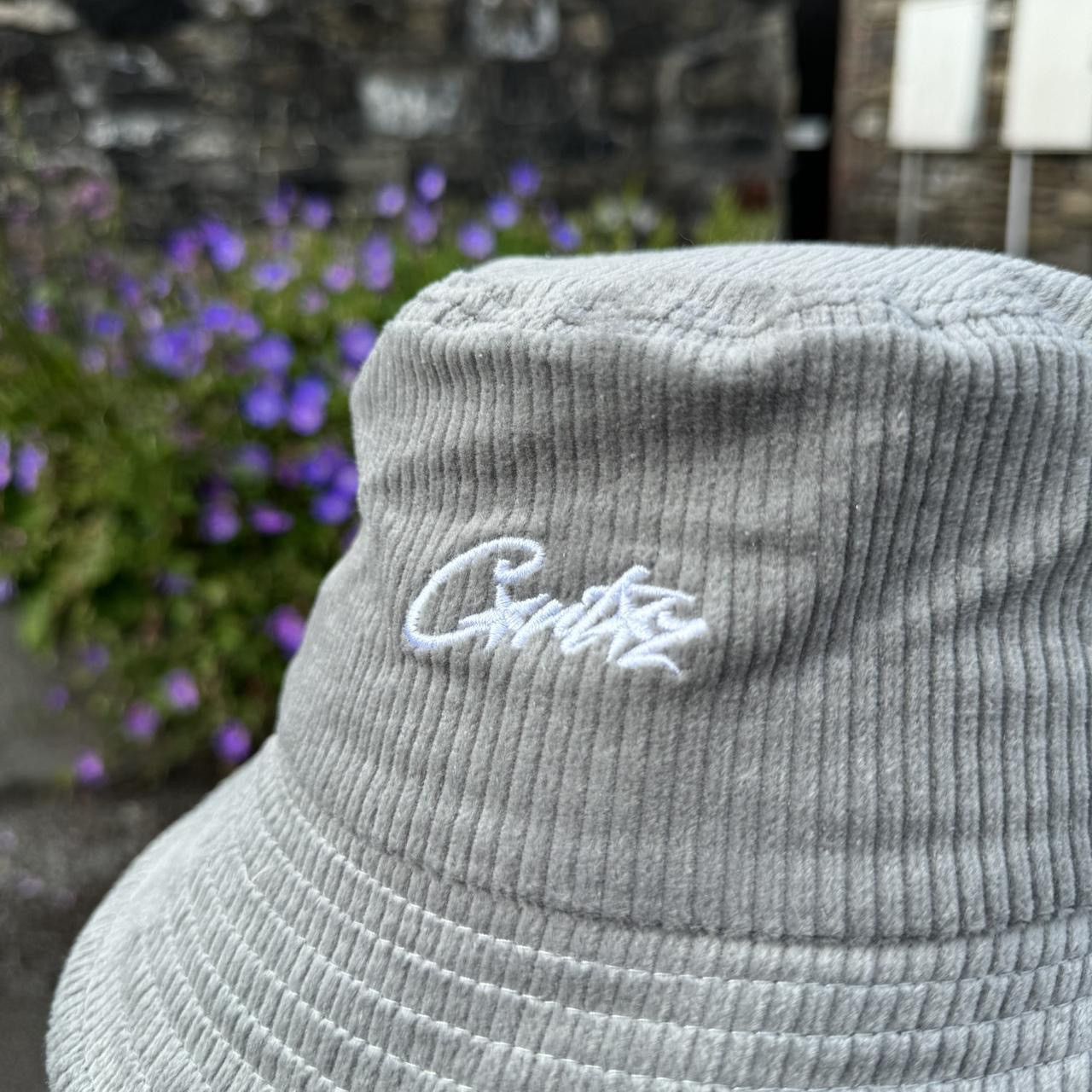 Corteiz Grey Corteiz Corduroy Bucket Hat (Large) Size ONE SIZE - 5 Thumbnail