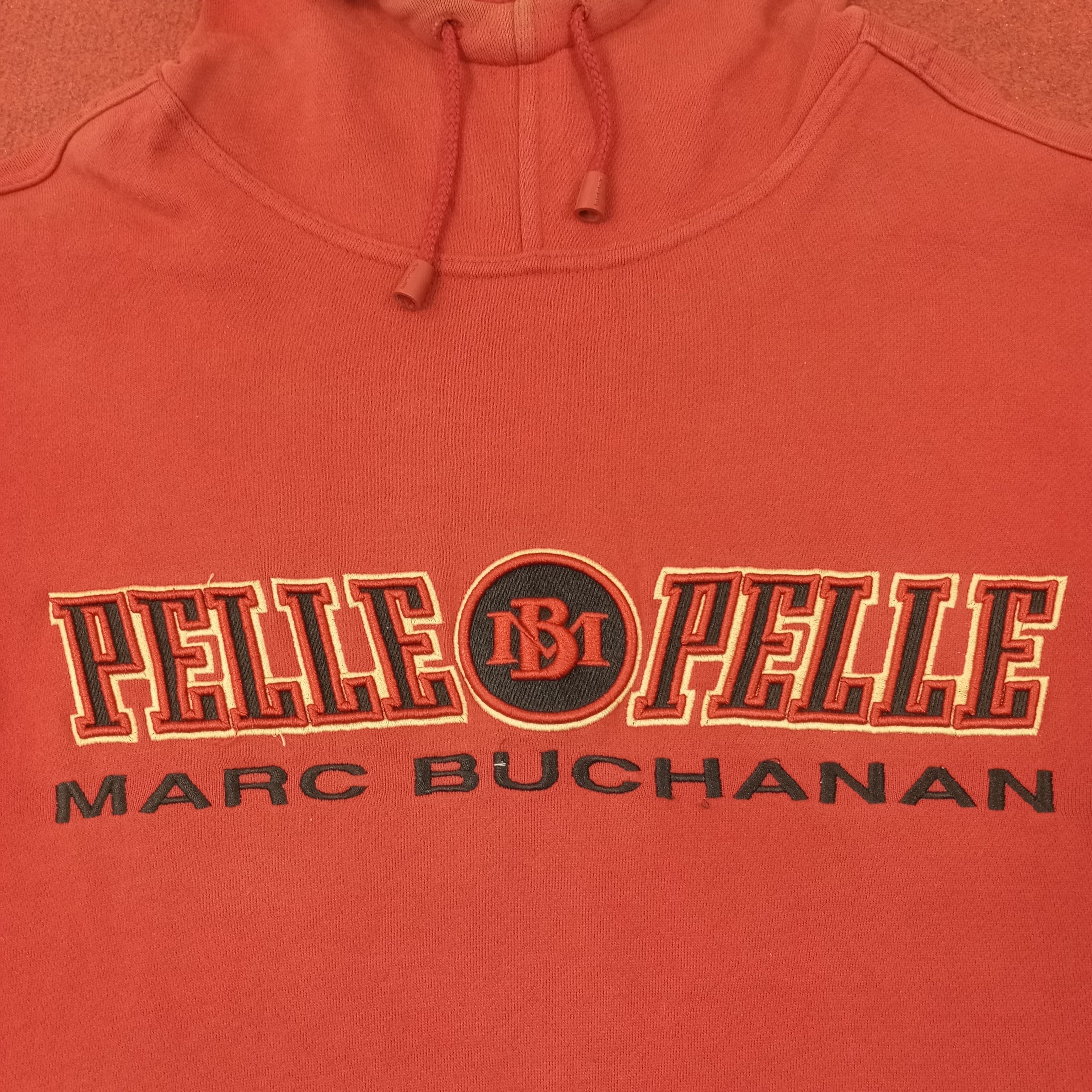 Pelle Pelle Pelle Pelle Marc Buchanan Center Design Hoodies c237n11 Size US XL / EU 56 / 4 - 2 Thumbnail