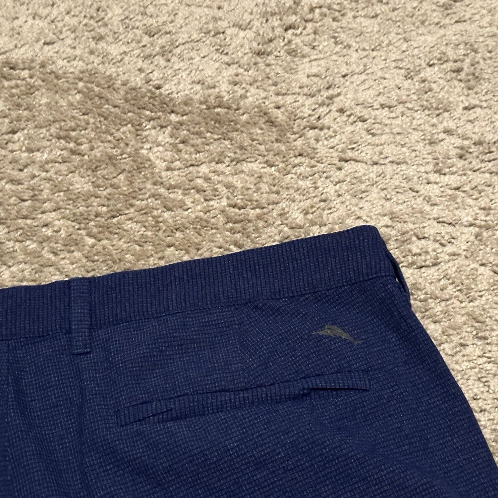 Tommy Bahama VINTAGE Tommy Bahama Shorts 40 Chino Performance Active Golf Preppy Blue Pockets Size US 40 / EU 56 - 4 Thumbnail