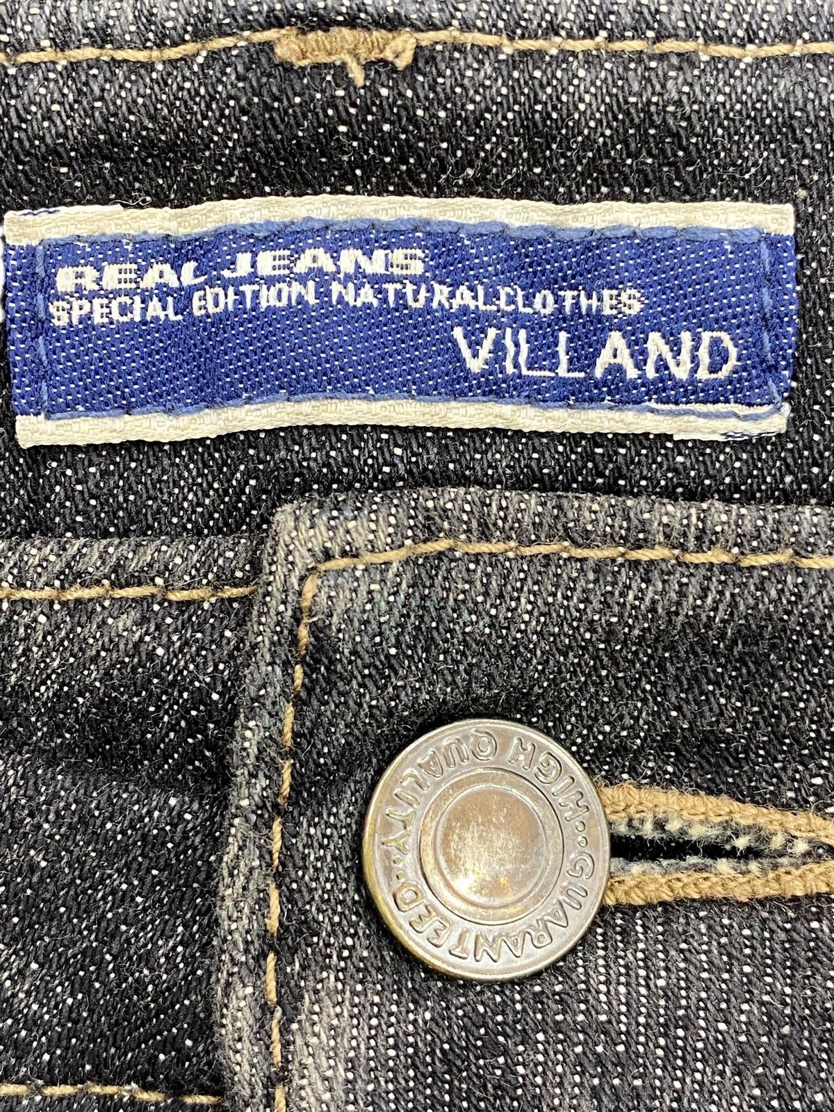 VILLAND Villand Faded Wash Style Loose Jeans Size US 35 - 10 Thumbnail