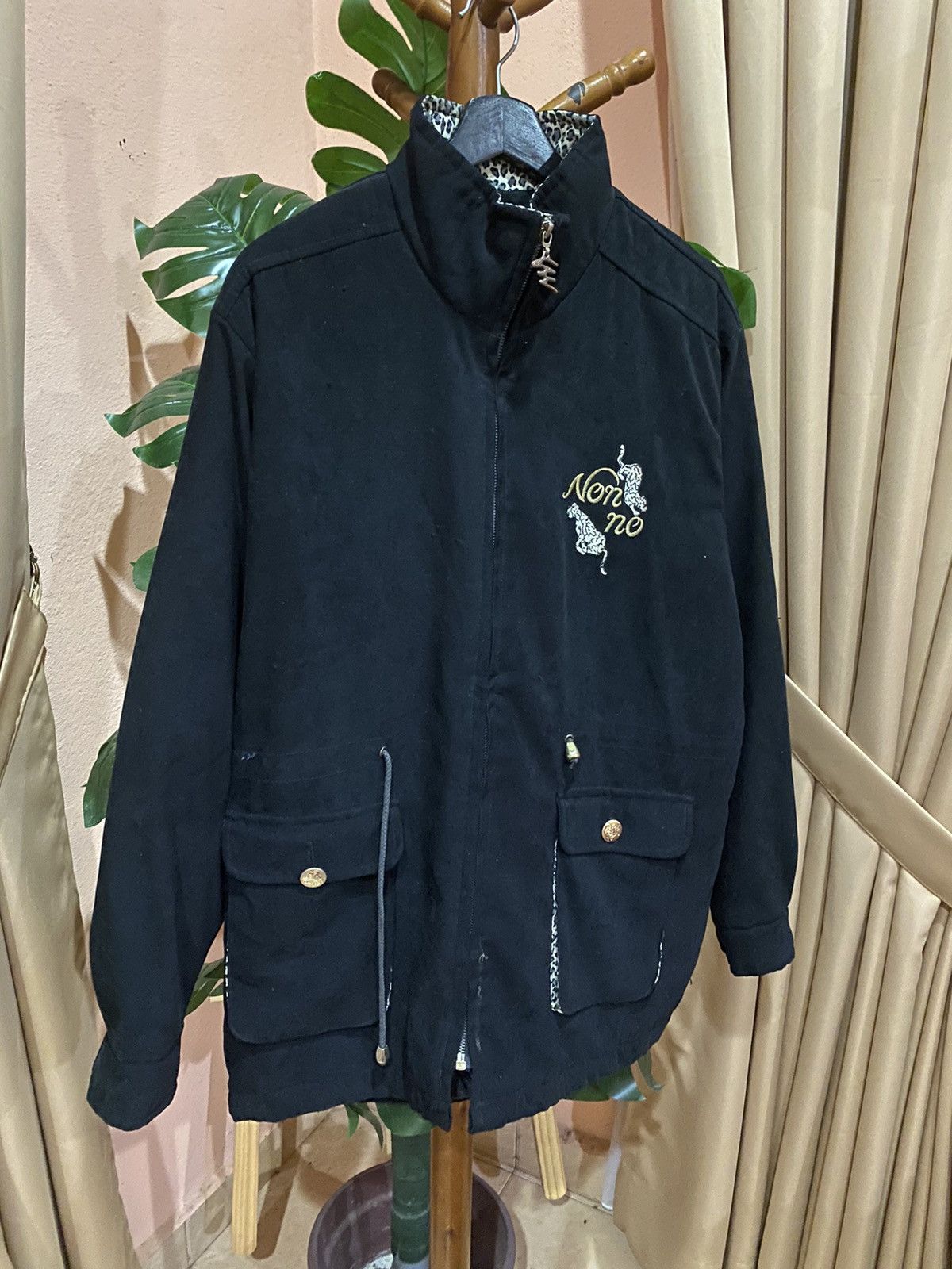 Other VINTAGE LEOPARD VELVET JACKET Size US M / EU 48-50 / 2 - 5 Thumbnail