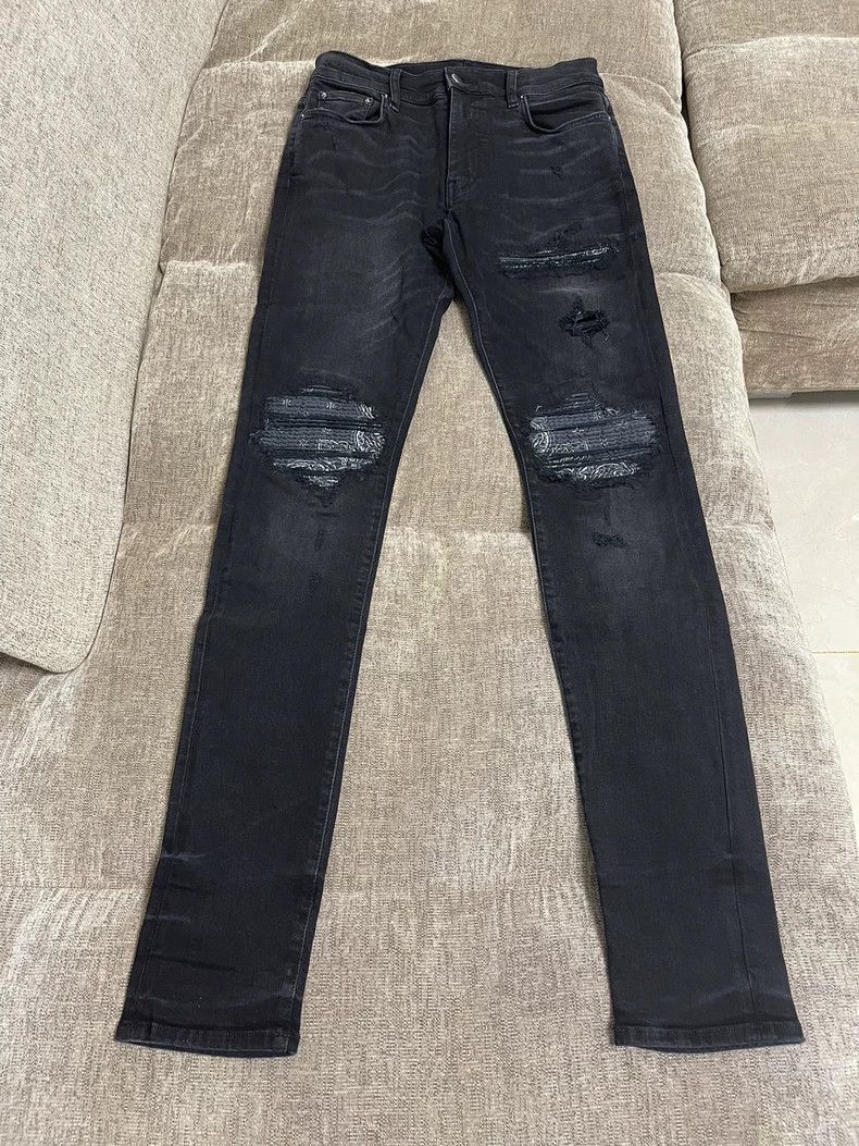 Amiri Amiri Patchwork destroys jeans 2501-Nextarrow Size US 30 / EU 46 - 1 Thumbnail