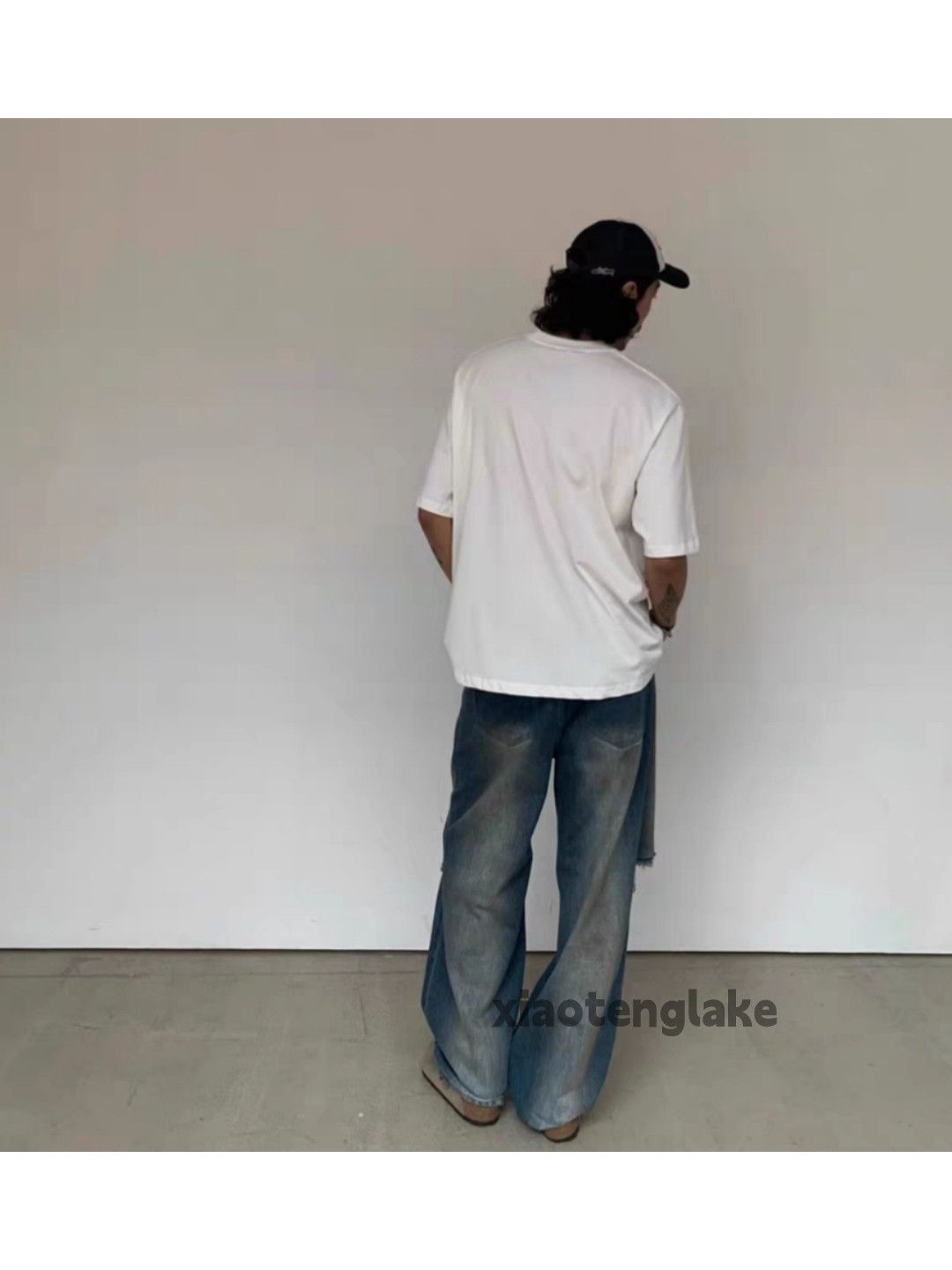 Jean × Vintage washed faded utility damaged punk grunge ripped jeans Size US 32 / EU 48 - 2 Thumbnail
