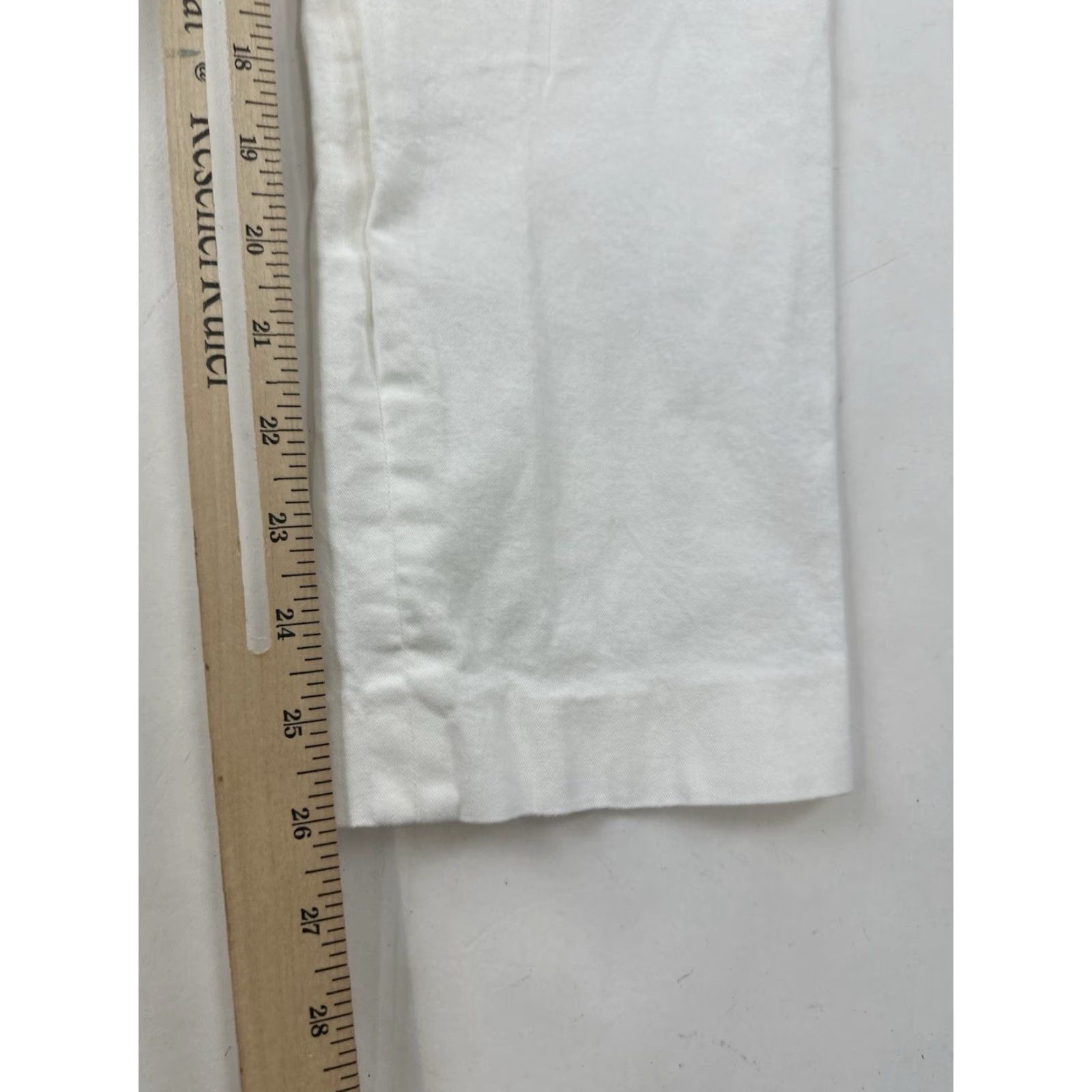 Michael Kors Michael Kors Pants Women’s 6 White Chino Skinny Stretch Pockets Italy City Designer Preppy Size 28" / US 6 / IT 42 - 6 Thumbnail