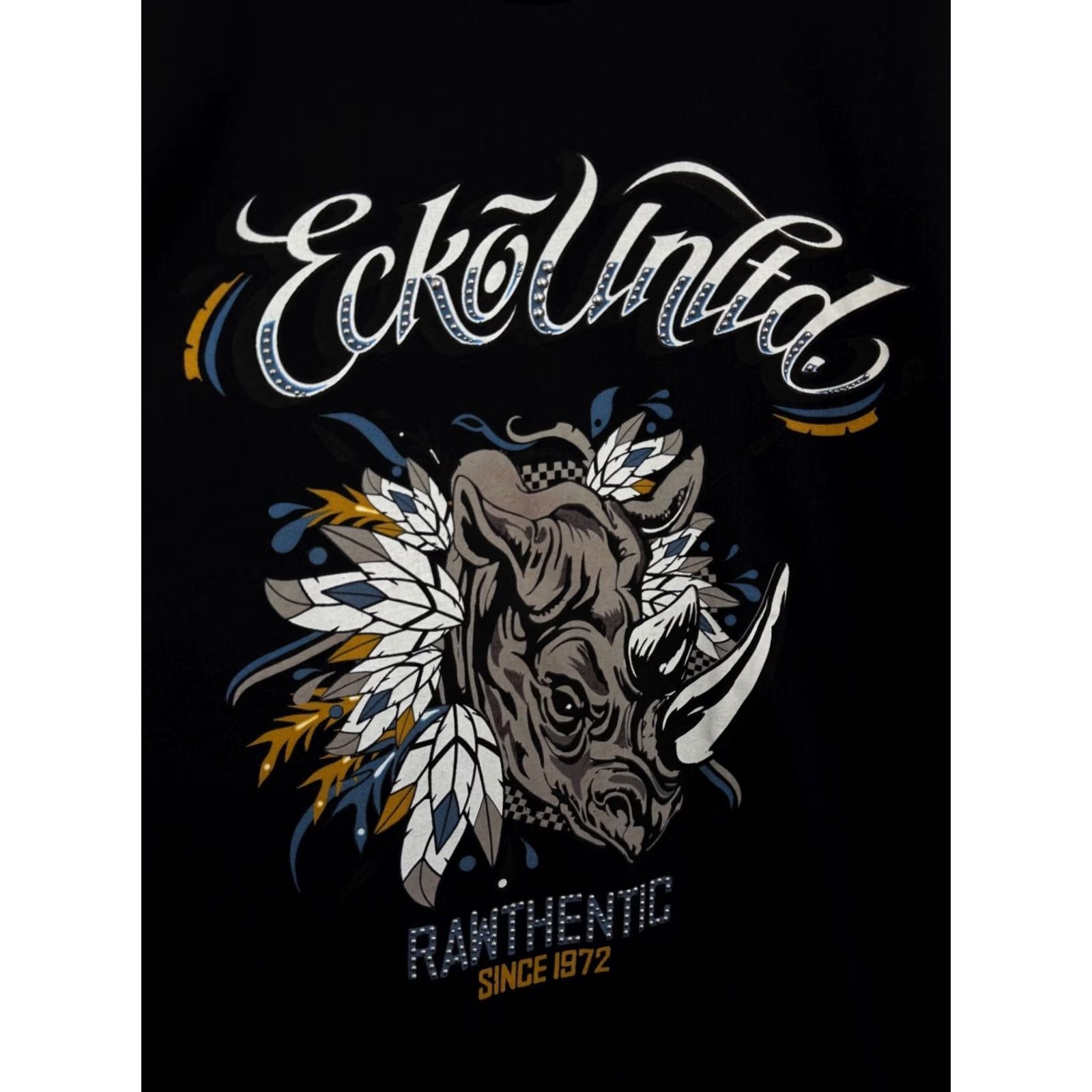 Ecko Unltd. VINTAGE Ecko Unltd Hip Hop T-Shirt XXL Black Mens Tee Retro Y2K Rare/Hype Size US XXL / EU 58 / 5 - 4 Thumbnail
