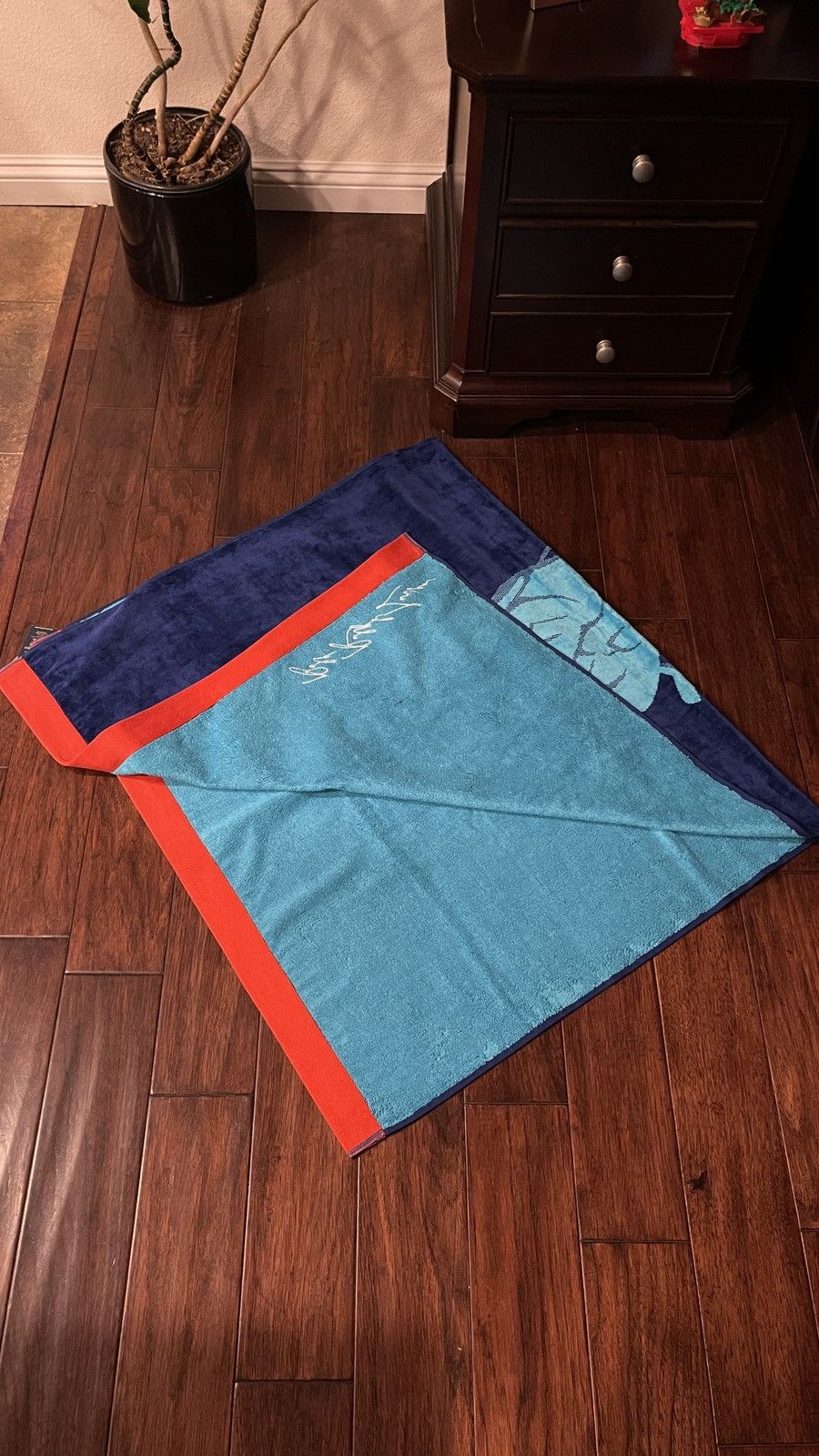 Polo Ralph Lauren NWT Polo Ralph Lauren 35" X 66" Big Pony Beach Towel in Blue Size ONE SIZE - 6 Thumbnail