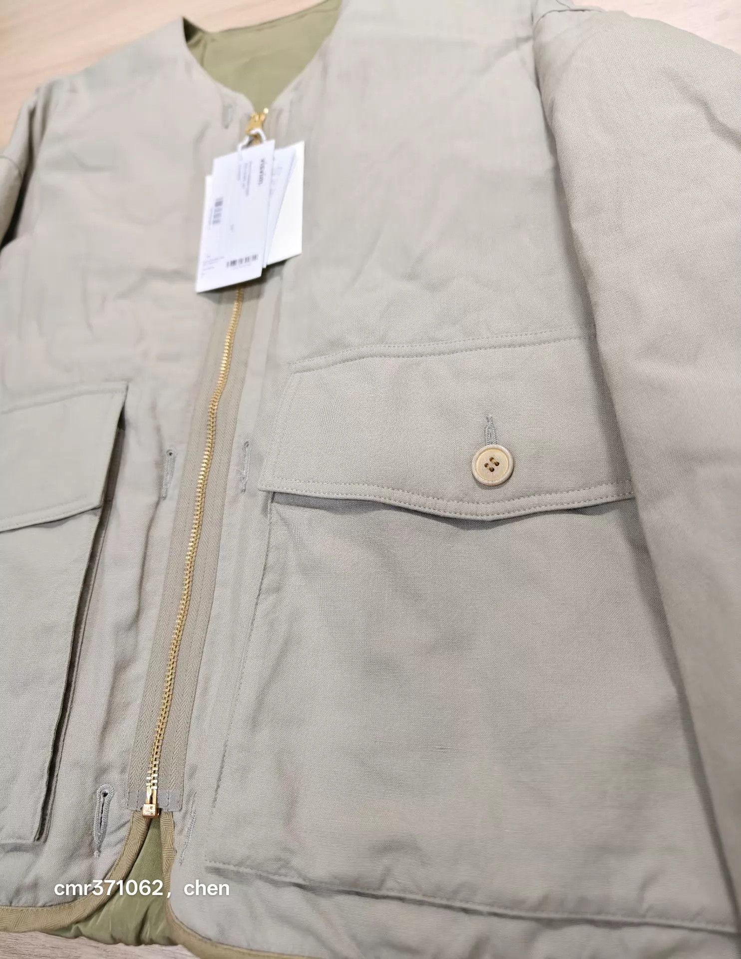 Visvim VISVIM 25AW IRIS DOWN JKT Beige 1, Double-Sided Wool-Linen Size US S / EU 44-46 / 1 - 3 Thumbnail