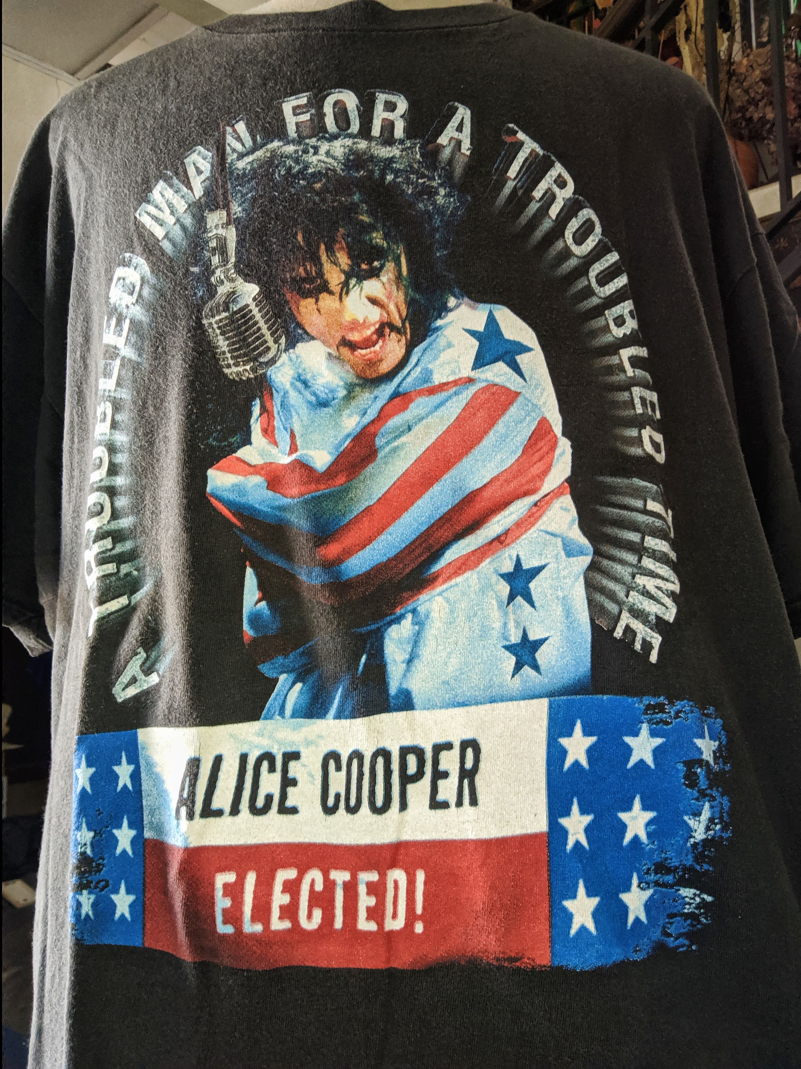 Band Tees × Ozzy Osbourne 🌈 Alice Cooper XL 🎼 Size US XL / EU 56 / 4 - 2 Thumbnail