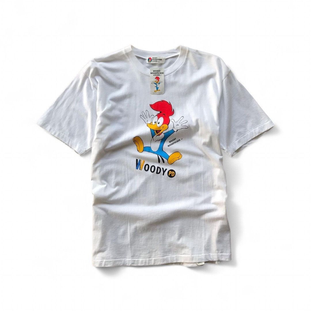Band Tees × Cartoon Network woody woodpecker & friends 1995 deadstock Size US M / EU 48-50 / 2 - 1 Thumbnail