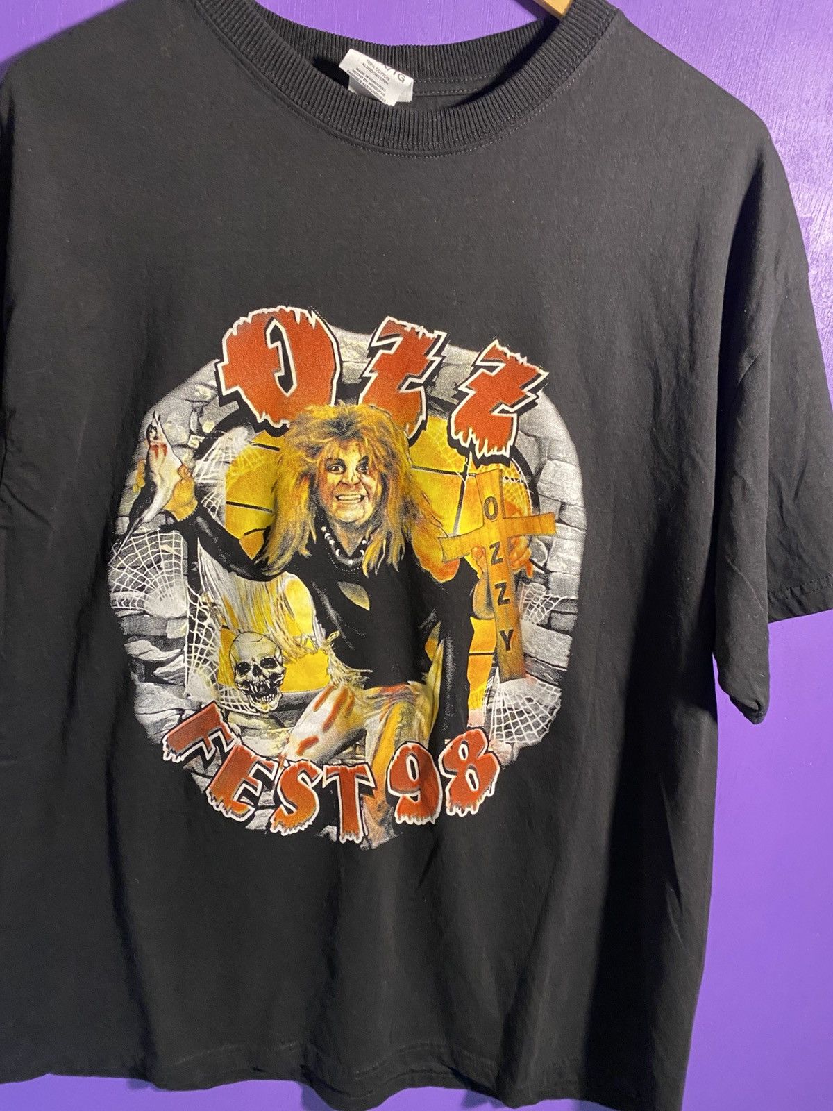 Band Tees Vintage 1998 Ozzy Osbourne Ozzfest tour tee Size US XL / EU 56 / 4 - 3 Thumbnail