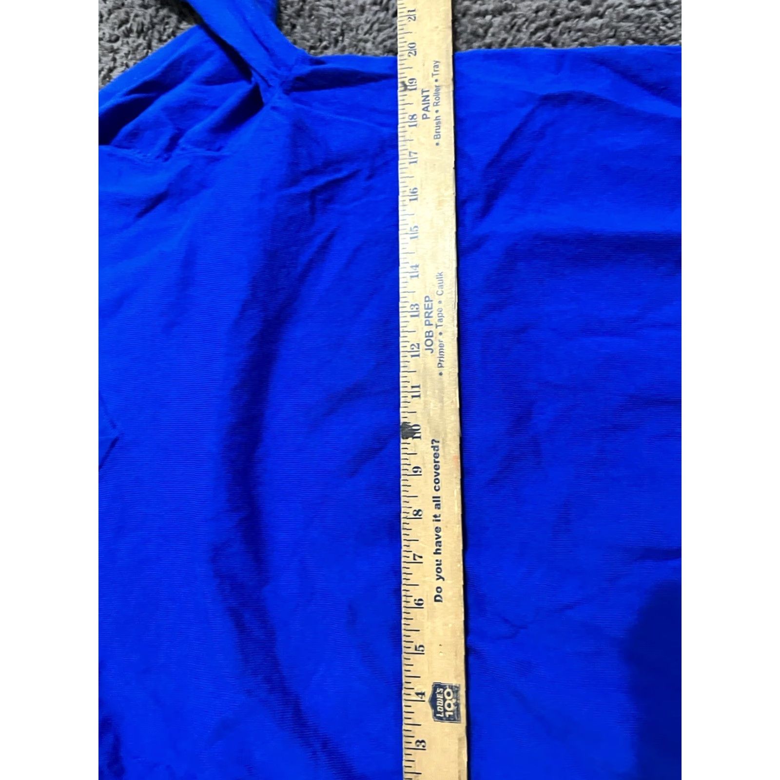 Alfani ALFANI L Mens Long Sleeve V-Neck Blue Cotton Sweater Shirt Top Regular Fit Size US L / EU 52-54 / 3 - 4 Thumbnail