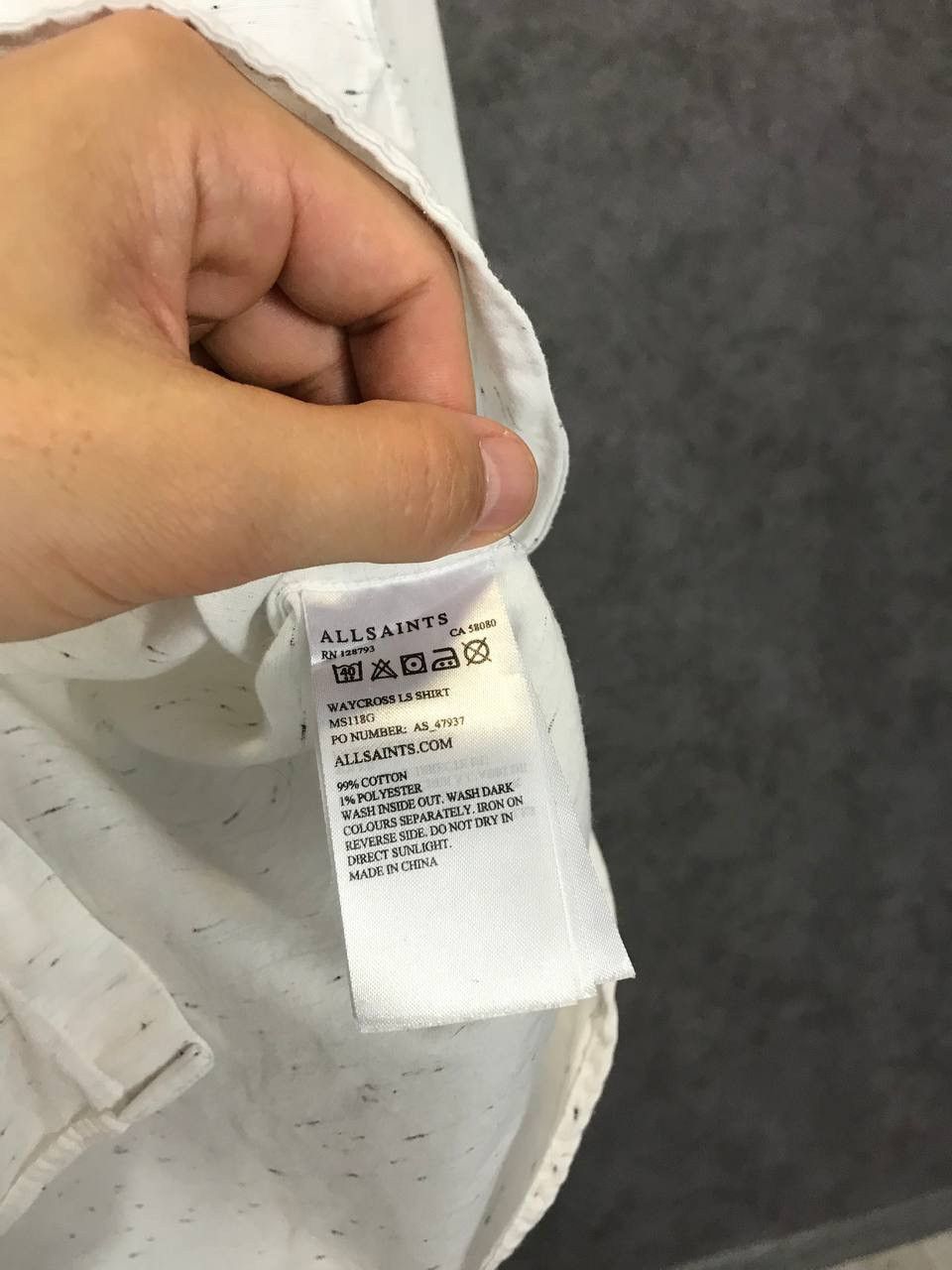 Allsaints Allsaints shirt Size US S / EU 44-46 / 1 - 5 Thumbnail