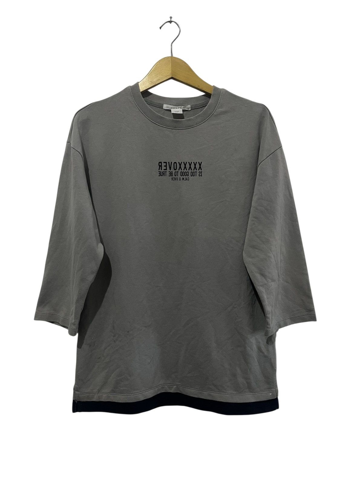 20471120 ANDEW Overfit Double Layer Sweatshirt Grey Size US L / EU 52-54 / 3 - 1 Thumbnail