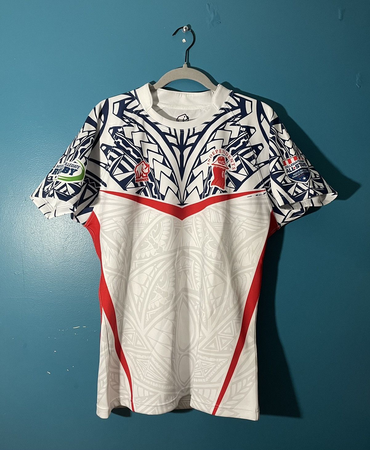 Other Rhino National Collegiate Rugby Independent Blue Rising Star Size US L / EU 52-54 / 3 - 1 Thumbnail
