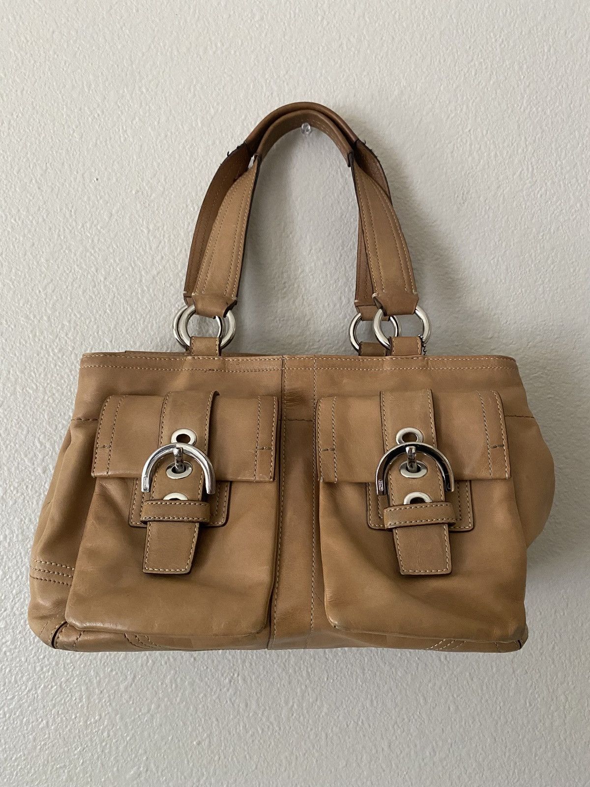 Coach Y2K Coach Medium Soho Tote Satchel Handbag 8A09 Size ONE SIZE - 1 Thumbnail