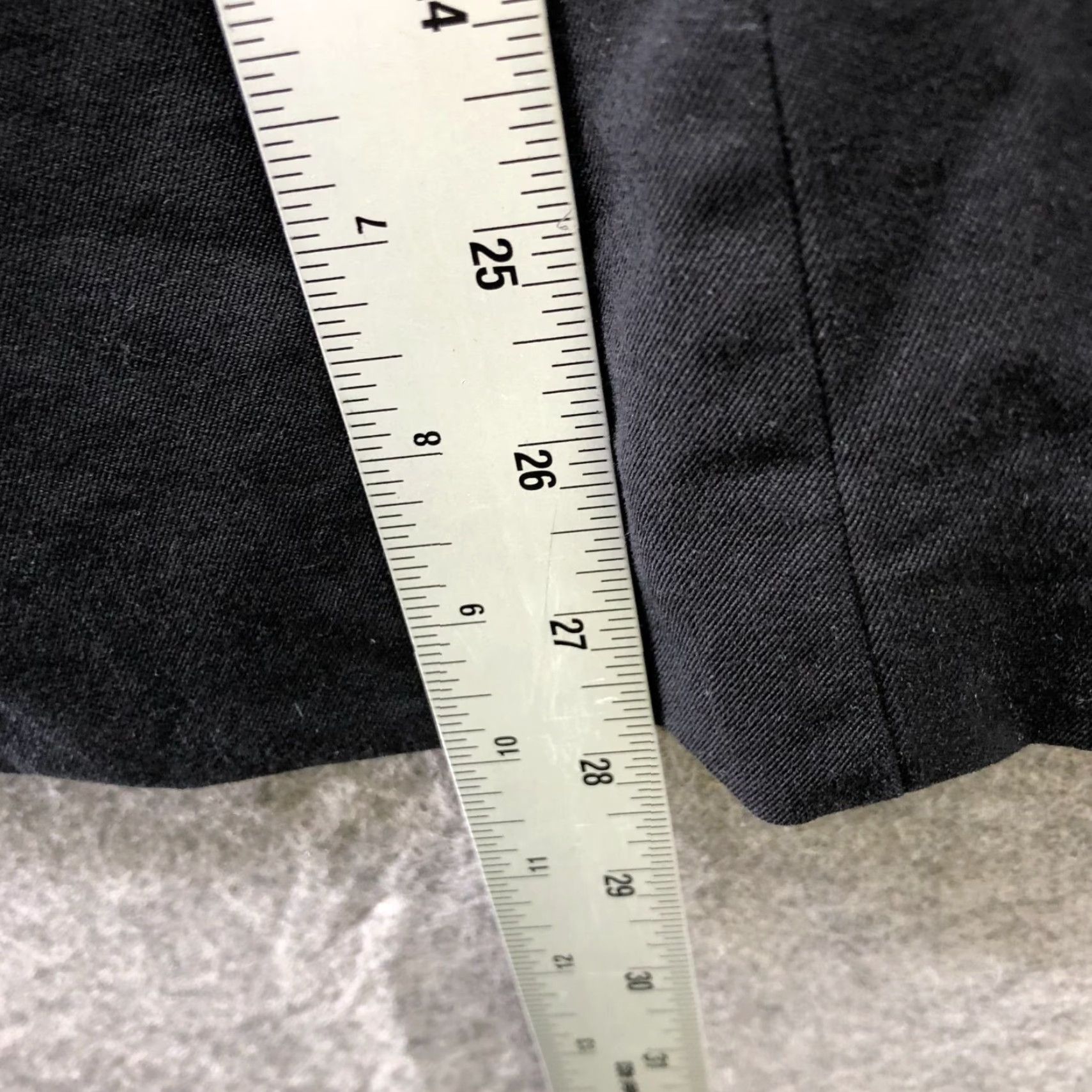 Old Navy Old Navy Blazer Womens L One-Button Stretch Cotton Black Career Workwear Jacket Size L / US 10 / IT 46 - 7 Thumbnail