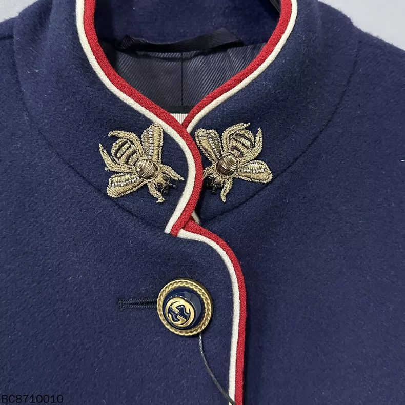 Gucci Gucci Double G Buttons Bee Coat-2506 Size US M / EU 48-50 / 2 - 5 Thumbnail