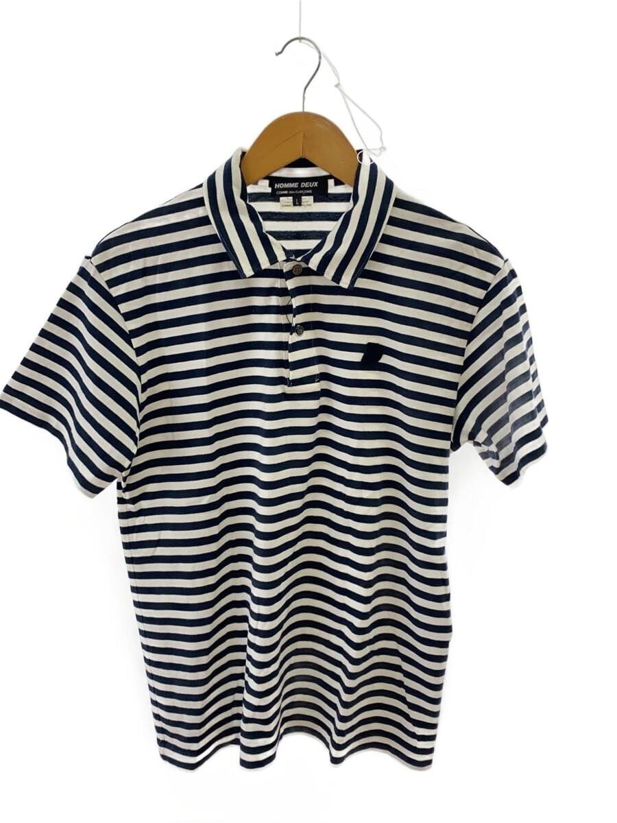 Comme des Garcons Homme Deux Striped Polo Shirt Size US L / EU 52-54 / 3 - 1 Thumbnail