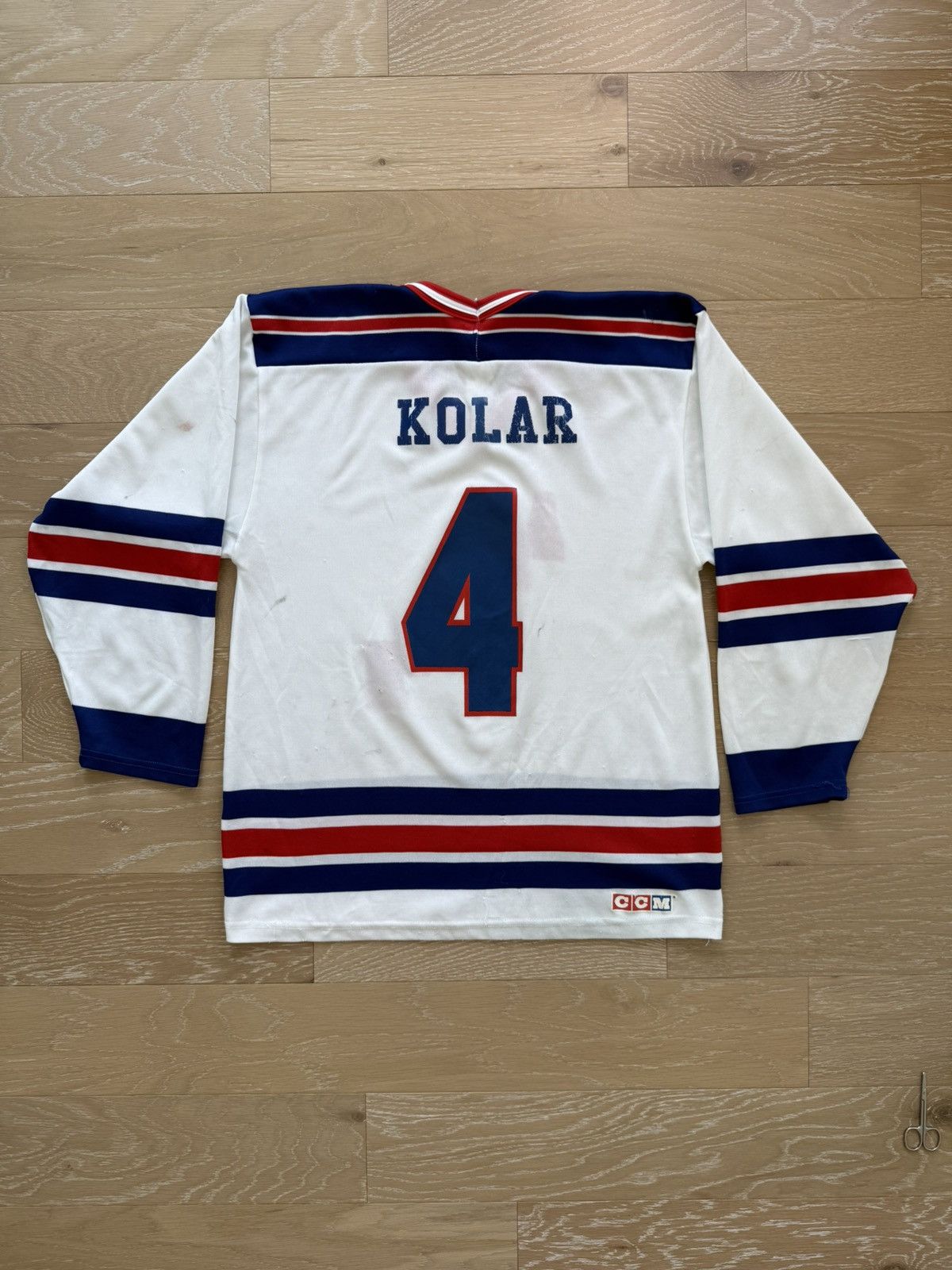 Ccm Vintage 80s Affton CCM Beer League Hockey Jersey Size US M / EU 48-50 / 2 - 7 Thumbnail