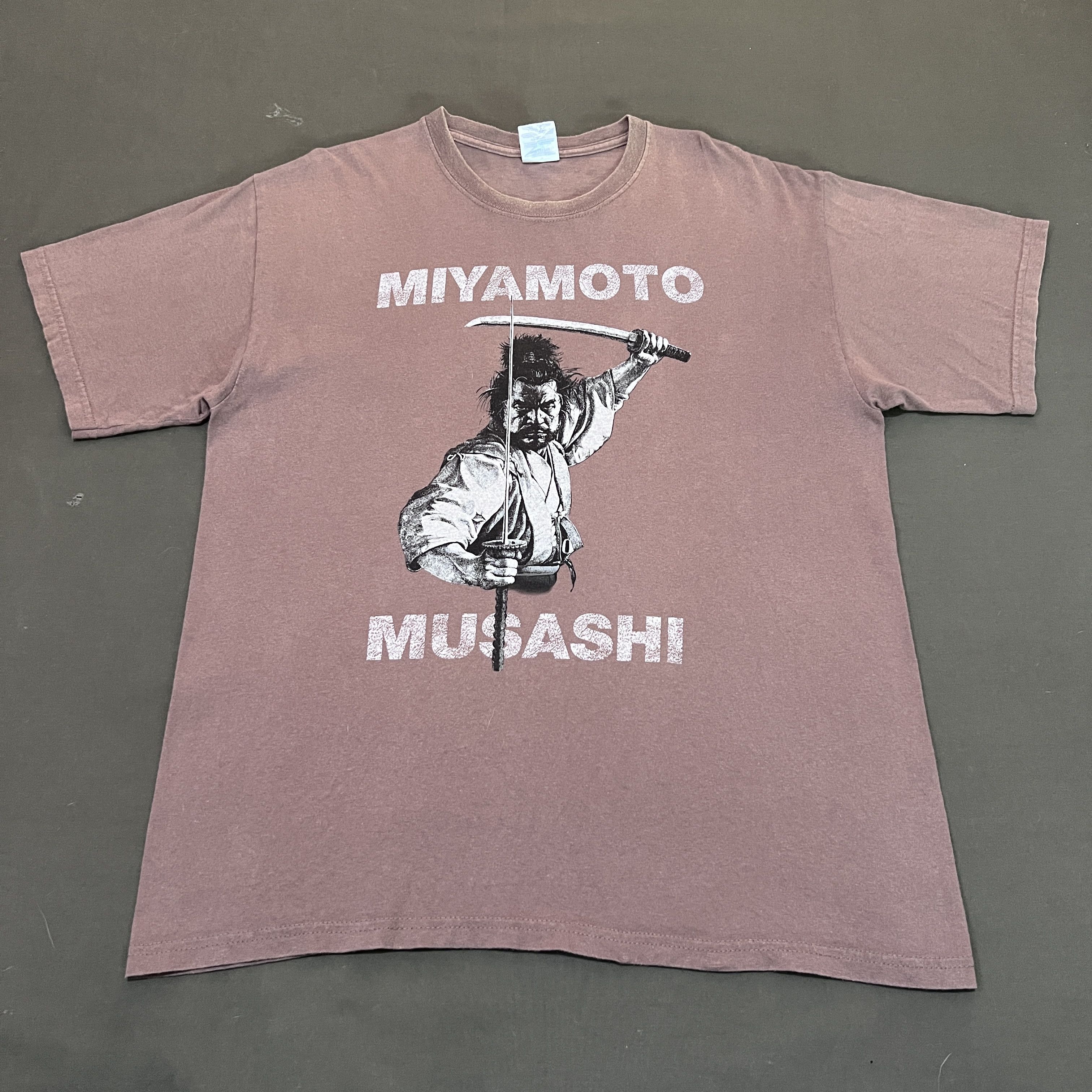Cartoon Network × Japanese Brand × Vintage Vintage Y2K Miyamoto Musashi Bushido Vagabond Tee Faded Size US L / EU 52-54 / 3 - 2 Thumbnail