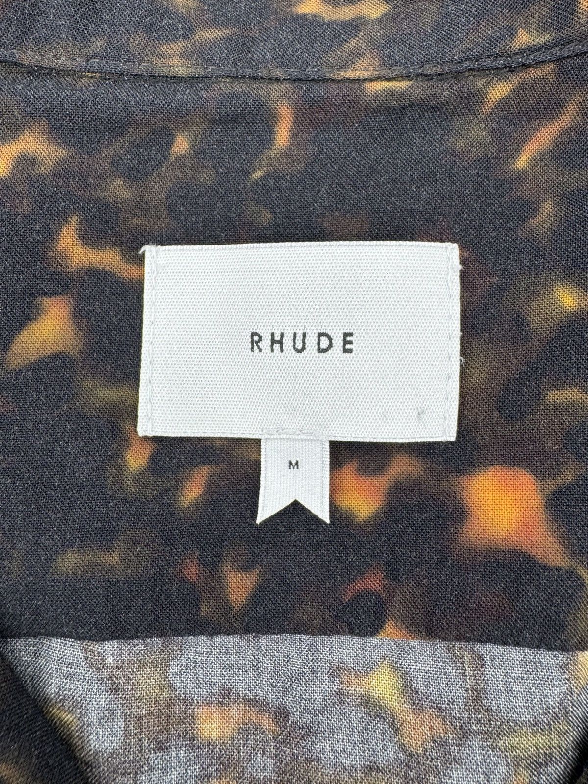 Rhude Rhude Rayon Tortoise Shirt Size Medium Size US M / EU 48-50 / 2 - 5 Thumbnail