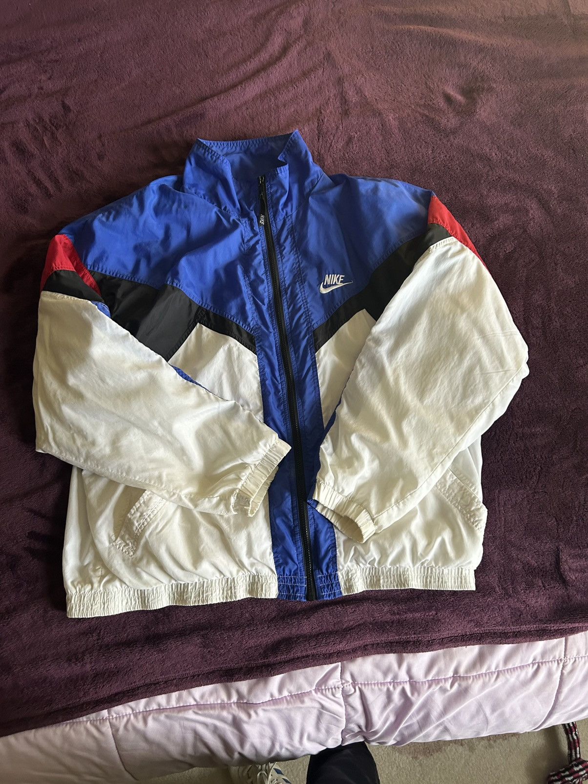 Nike Rare Vintage 80s 90s Nike Windbreaker Track Jacket XL Nylon Size US XL / EU 56 / 4 - 3 Thumbnail